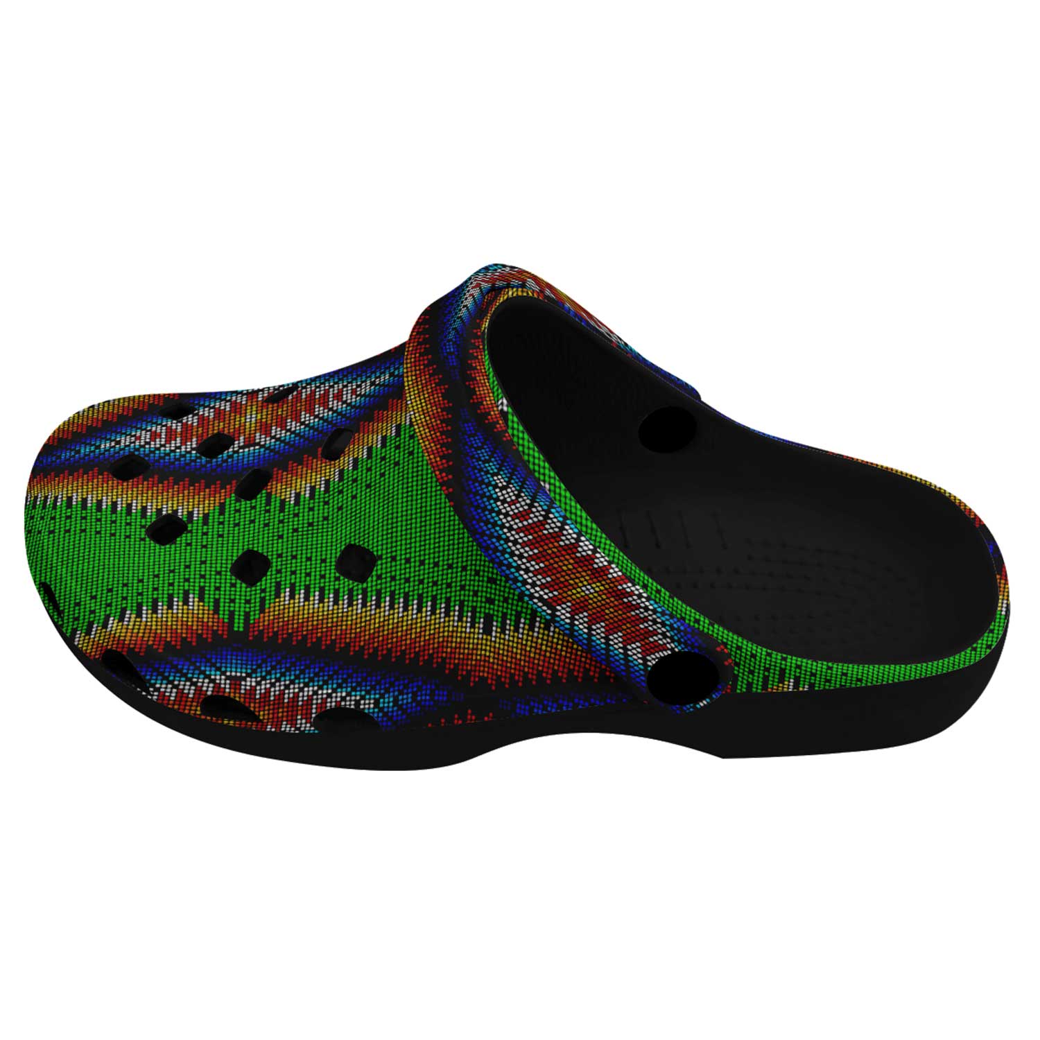 Diamond in the Bluff Lime Muddies Unisex Clog Shoes
