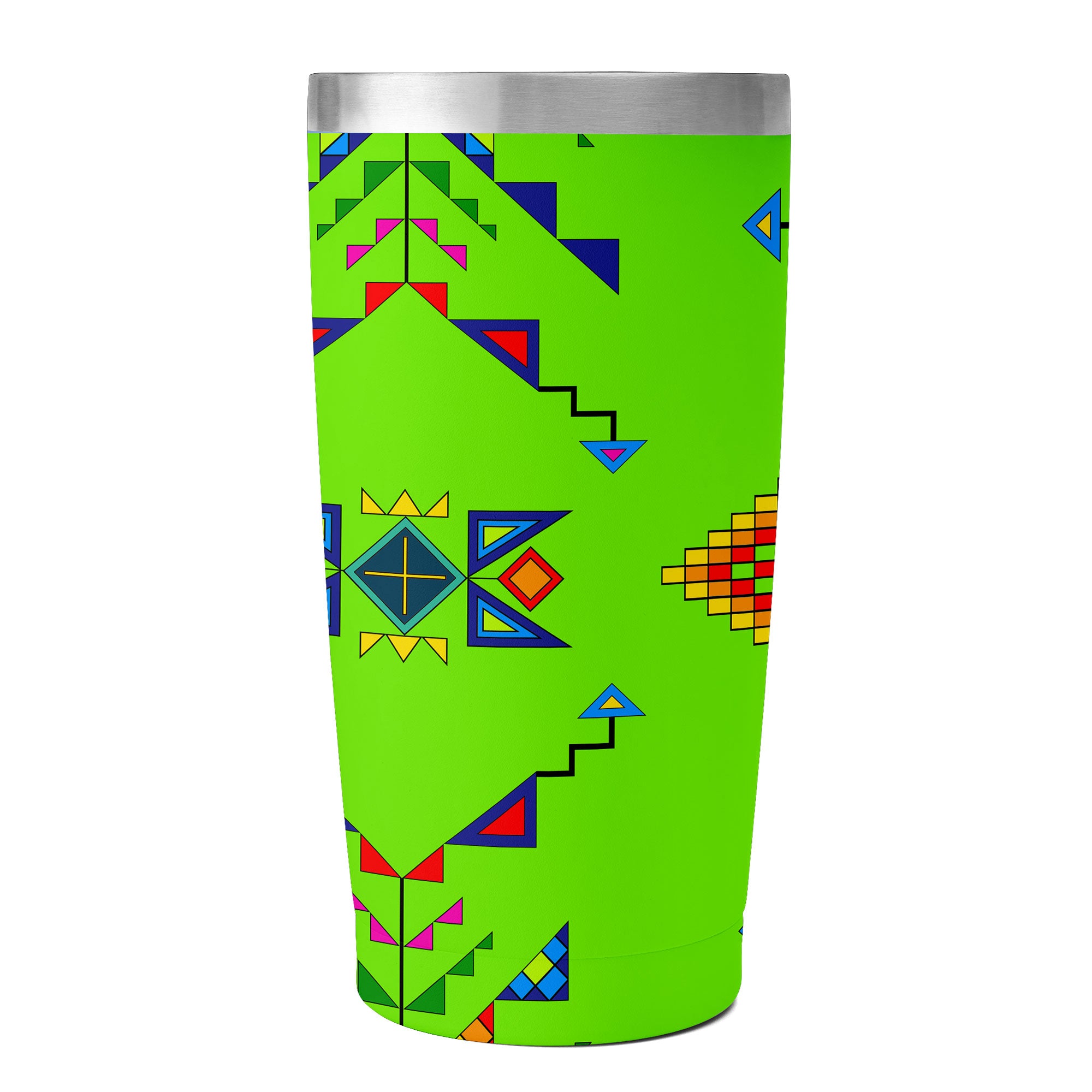 Buffalo Jump Neon Green 15OZ Tumbler