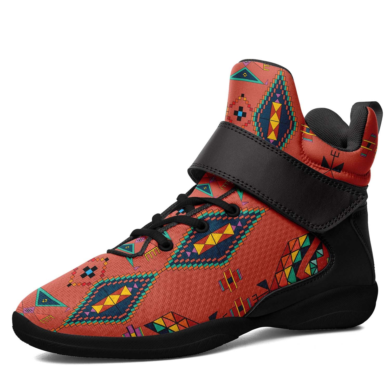 Travois Tipi Canyon Earth Ipottaa Basketball / Sport High Top Shoes - Black Sole