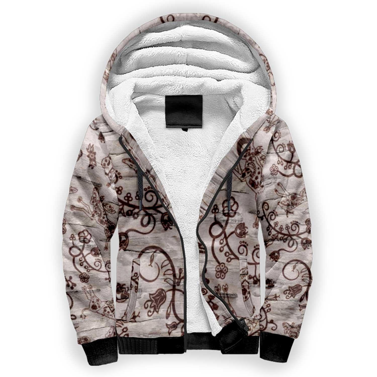 Forest Medley Sherpa Hoodie