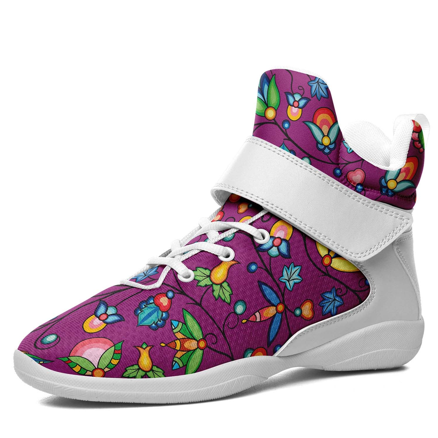 Prairie Plains Spirit Berry Soup Ipottaa Basketball / Sport High Top Shoes - White Sole