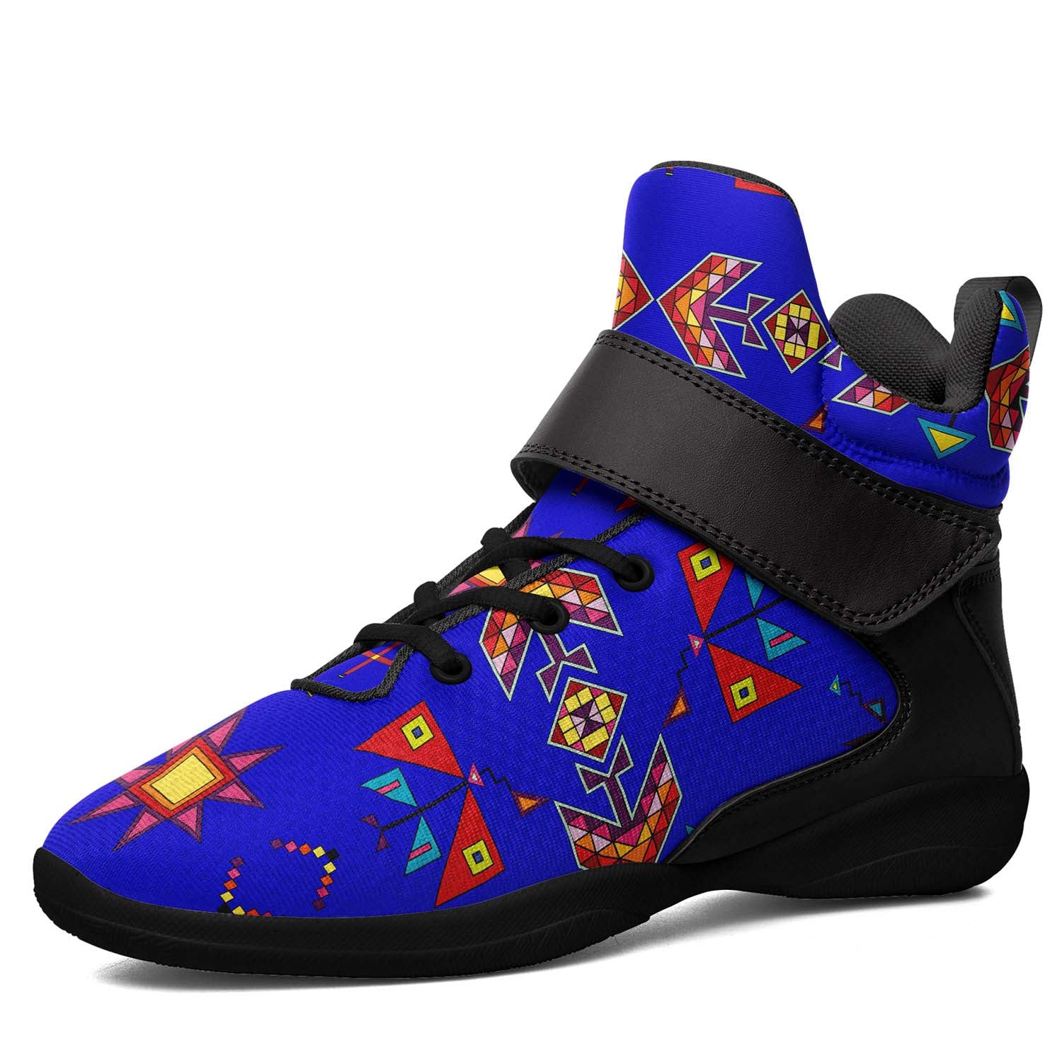 Scattered Generations Royal Ipottaa Basketball / Sport High Top Shoes - Black Sole