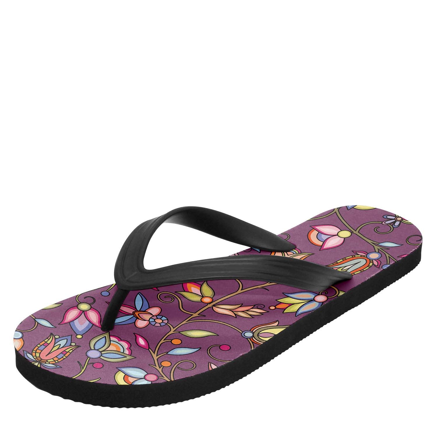 Buffalo Bloom Berry Bush Flip Flops