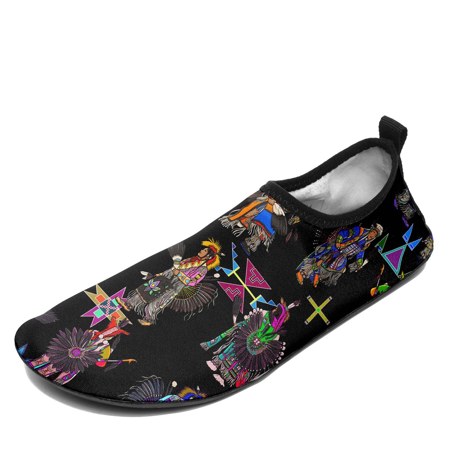 Men's Tradish Dancers Black Sockamoccs