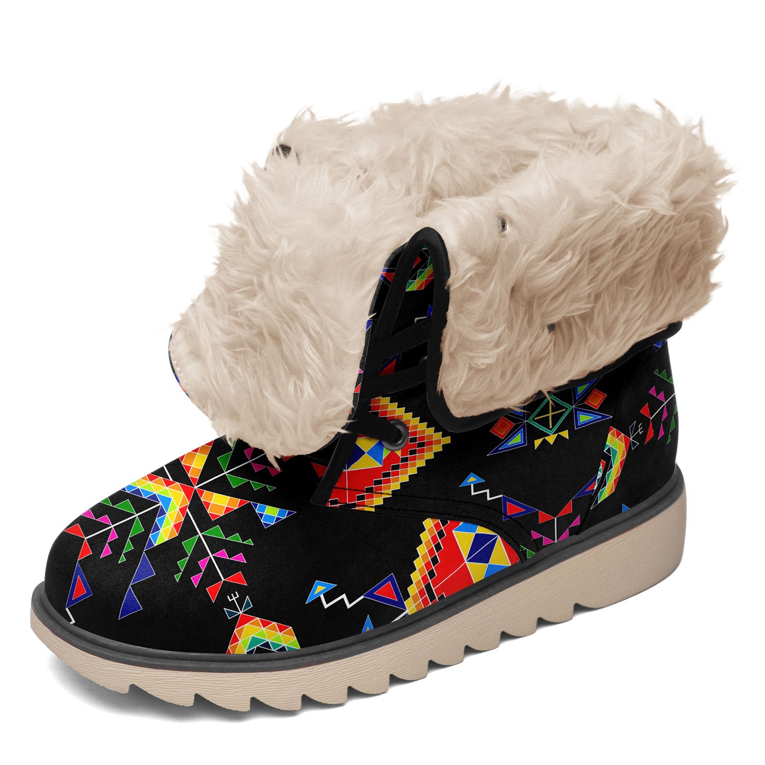 Buffalo Jump Black Polar Winter Boots