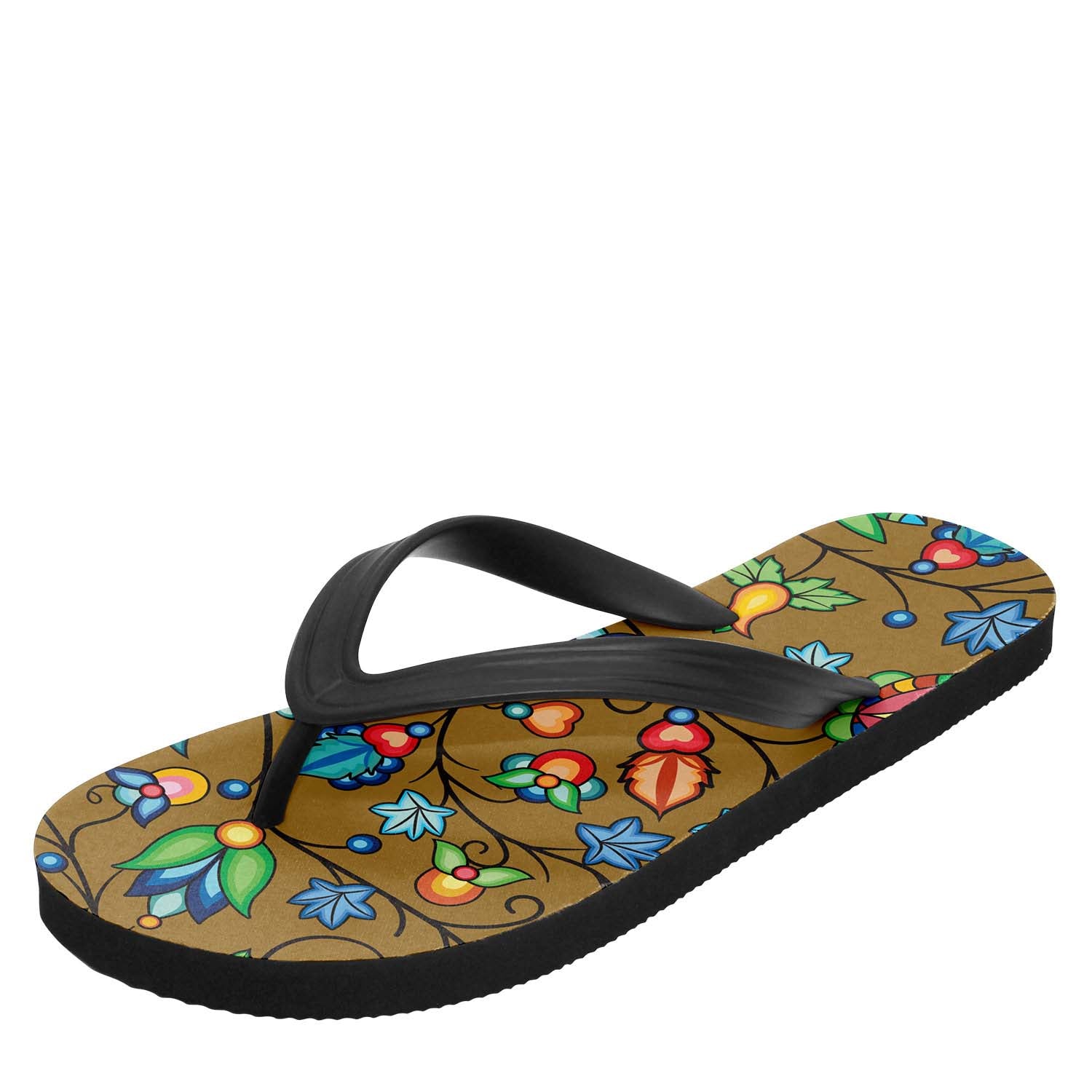Prairie Plains Spirit Fall Leaves Flip Flops