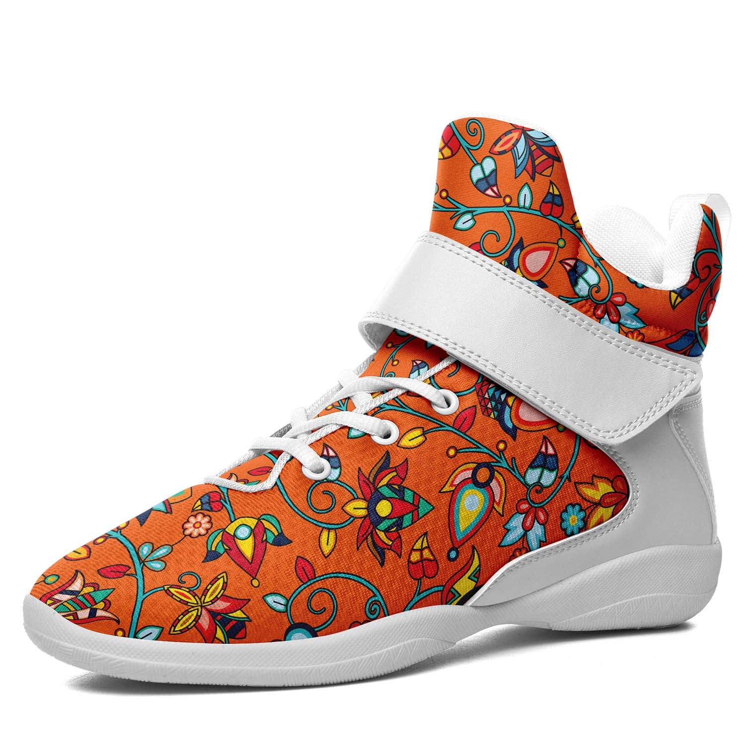 Thorny Path ECM Orange Ipottaa Basketball / Sport High Top Shoes - White Sole