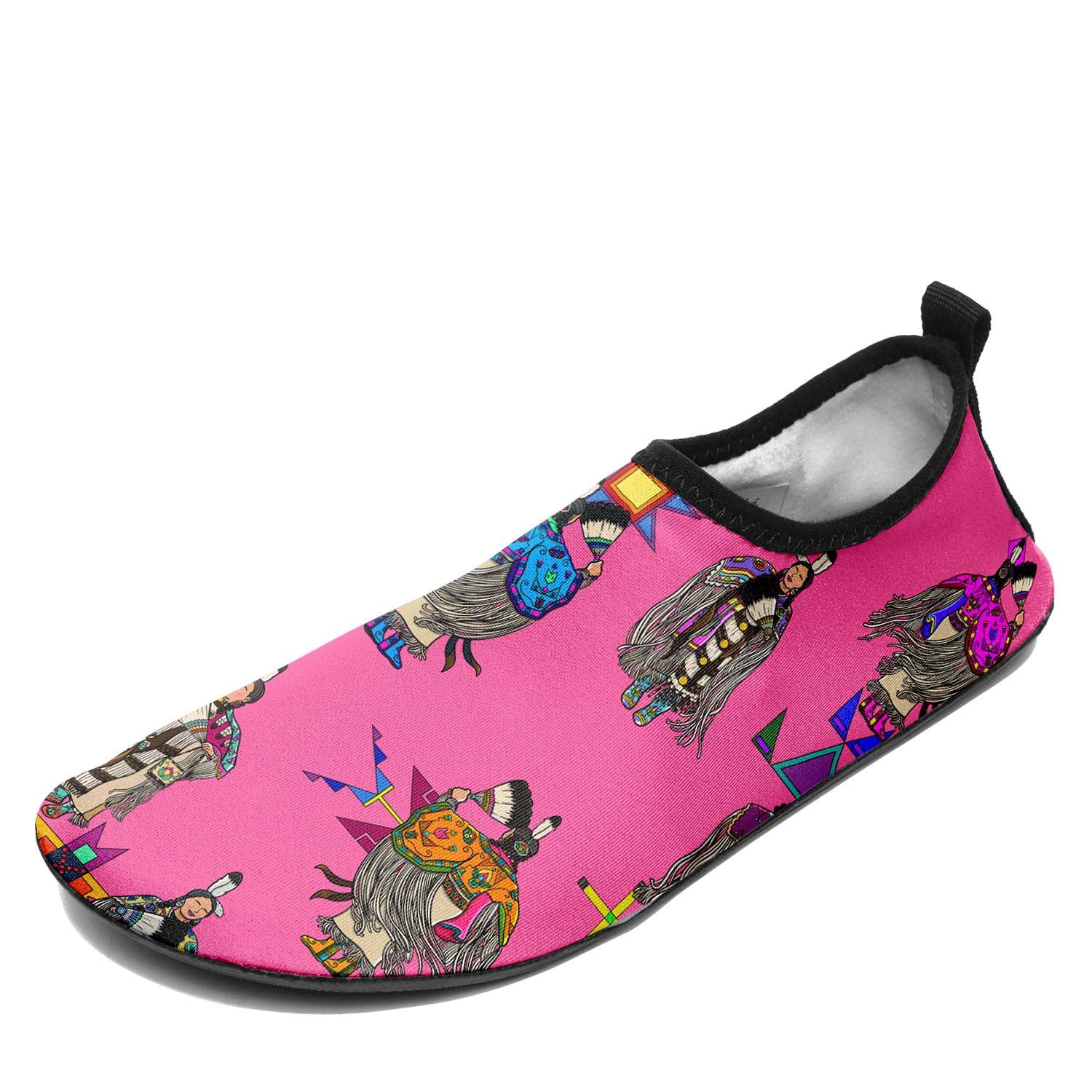Women's Tradish Dancers Pink Sockamoccs