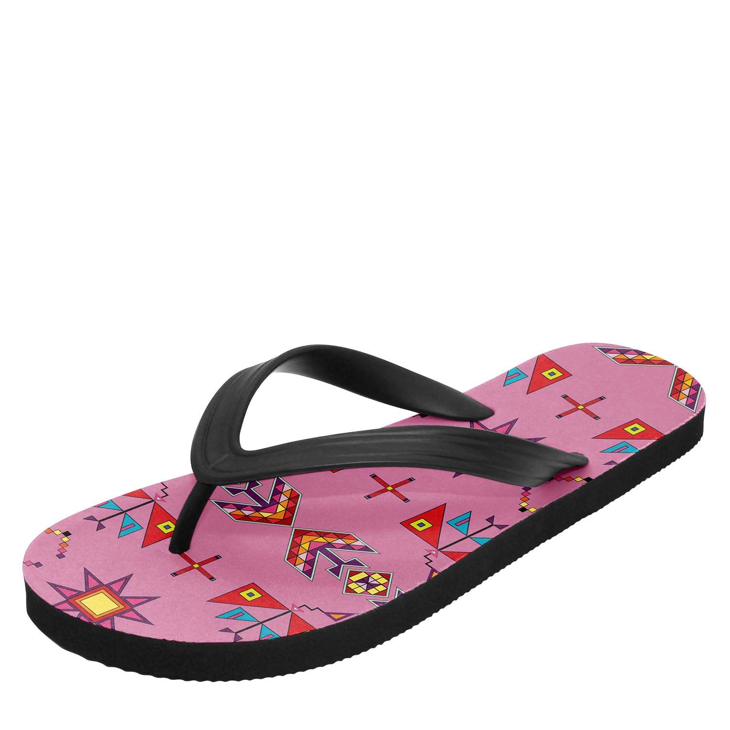 Scattered Generations Pink Flip Flops