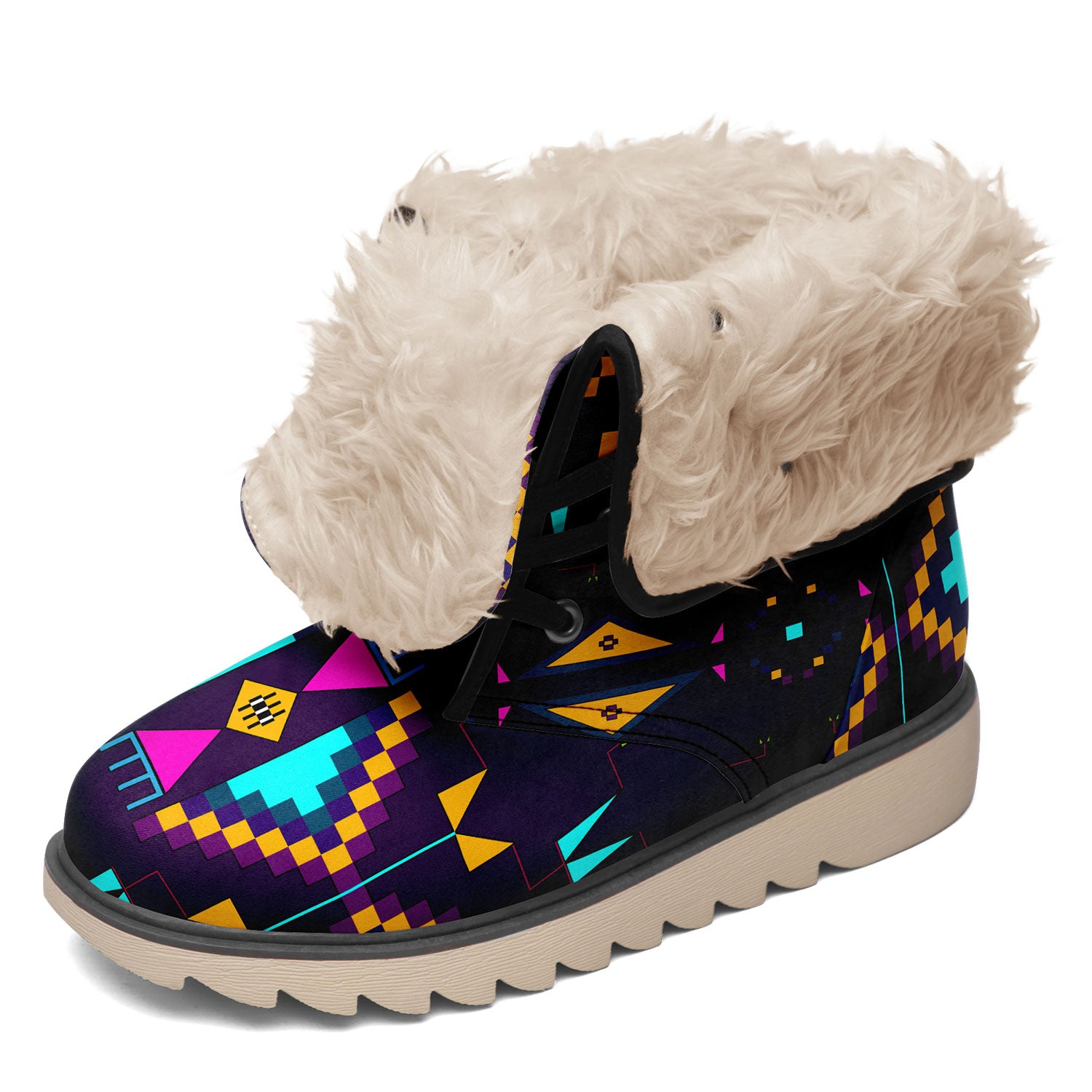 Rite of Passage Dark Purple Polar Winter Boots