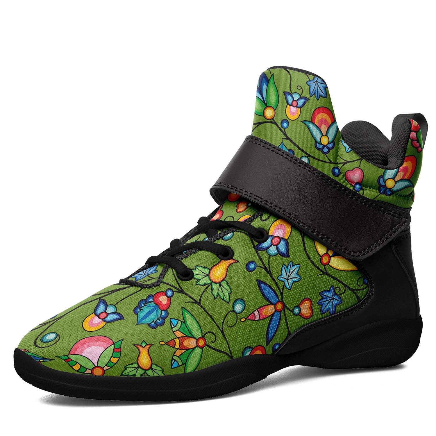 Prairie Plains Spirit Sweetgrass Ipottaa Basketball / Sport High Top Shoes - Black Sole