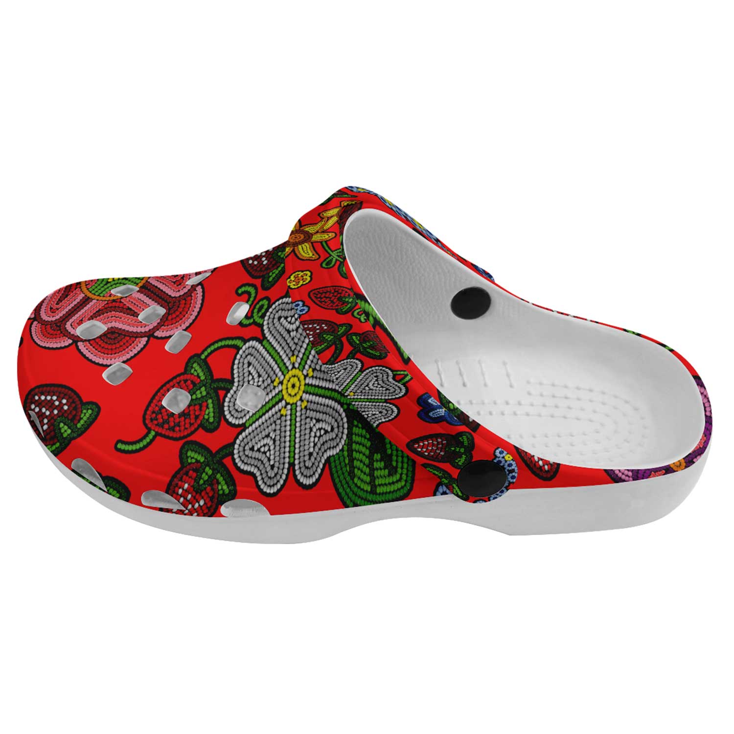 Berry Pop Fire Muddies Unisex Clog Shoes