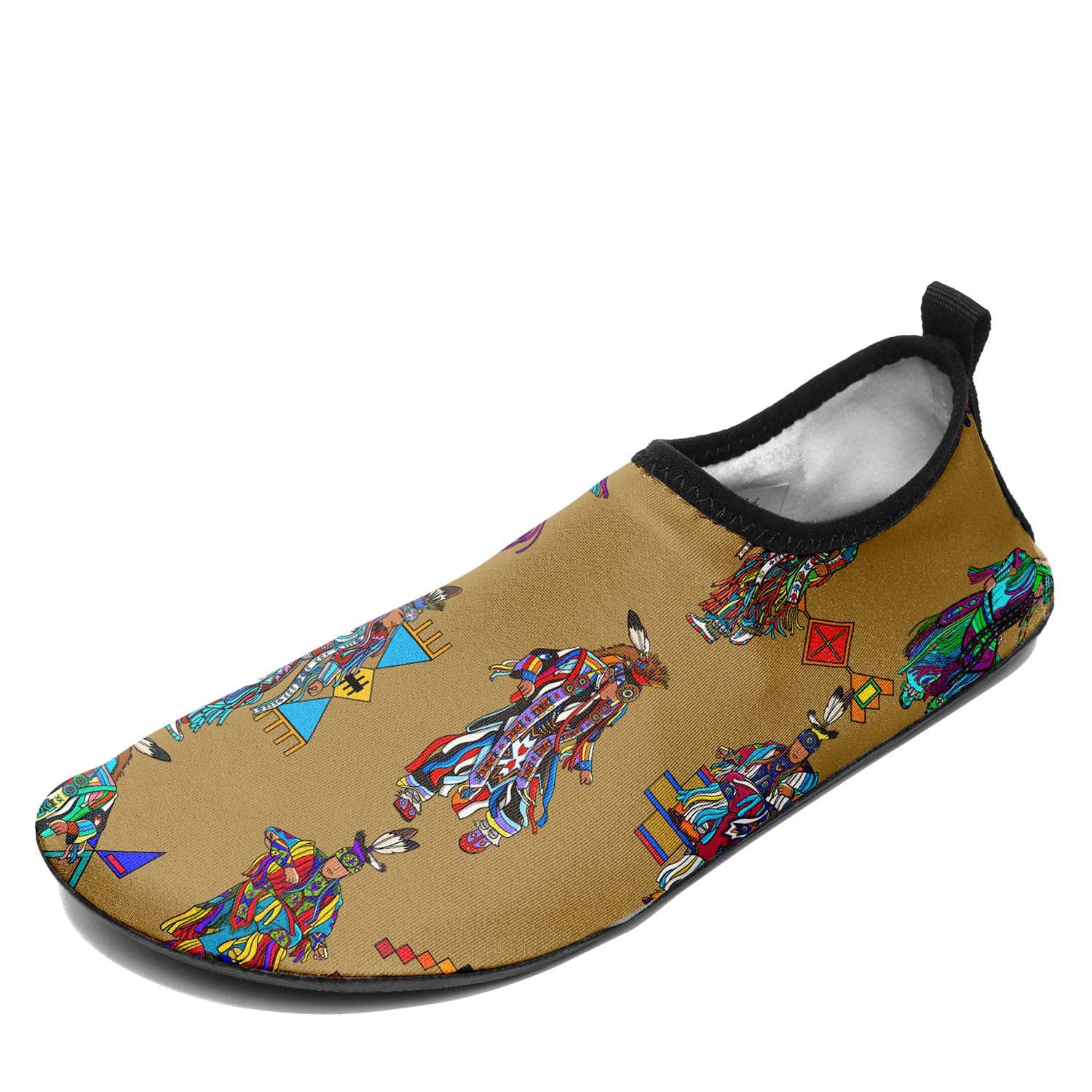 Men's Grass Dancers Earth Sockamoccs