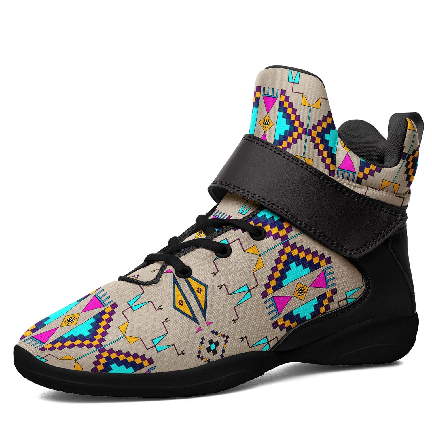 Rite of Passage Sand Ipottaa Basketball / Sport High Top Shoes - Black Sole