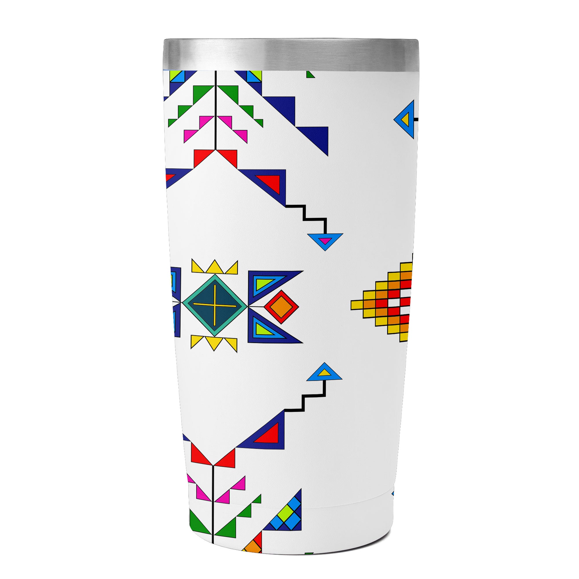 Buffalo Jump White 15OZ Tumbler