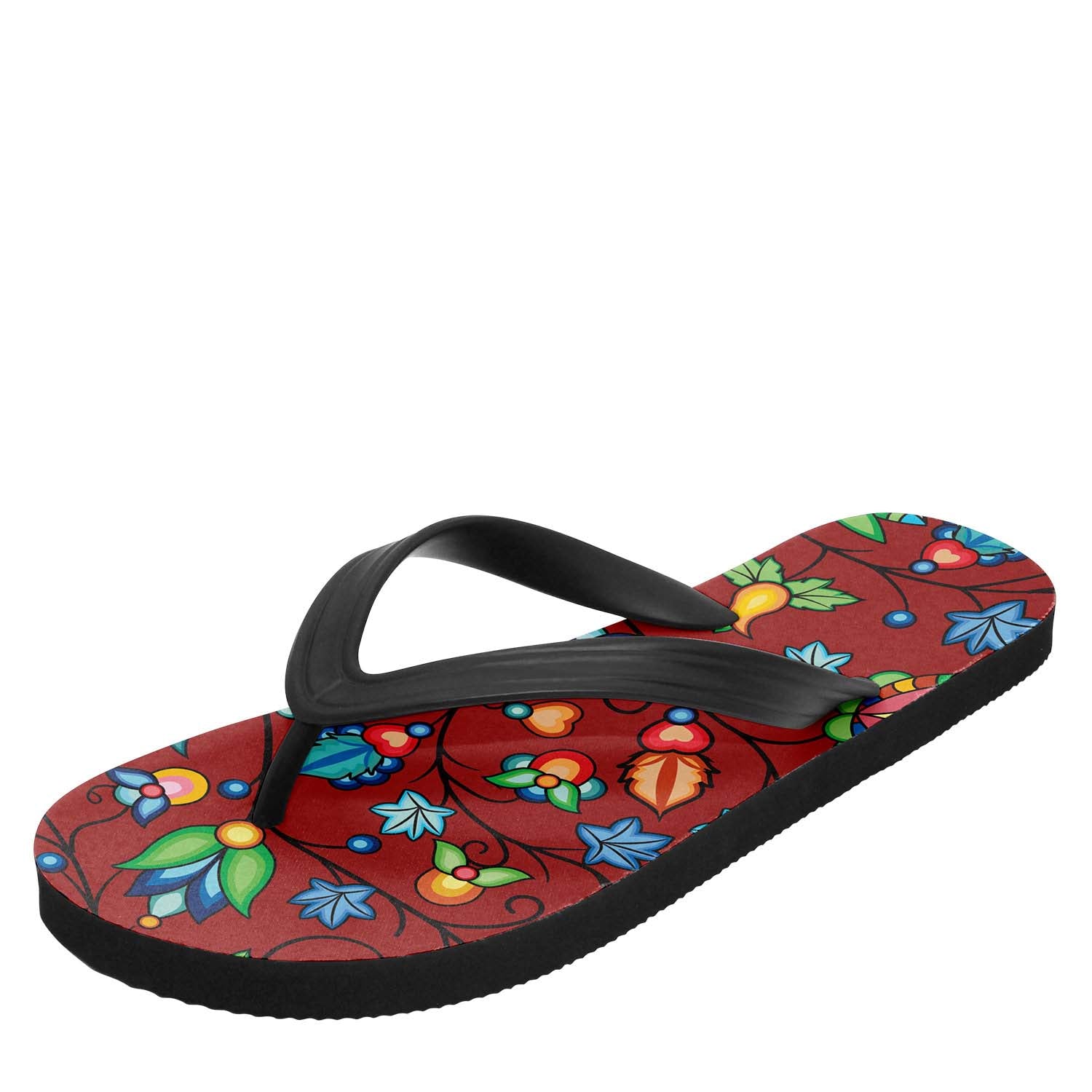 Prairie Plains Spirit Red Flip Flops