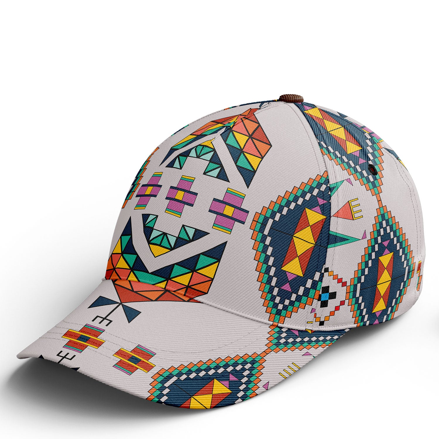 Travois Tipi Light Grey Snapback Hat