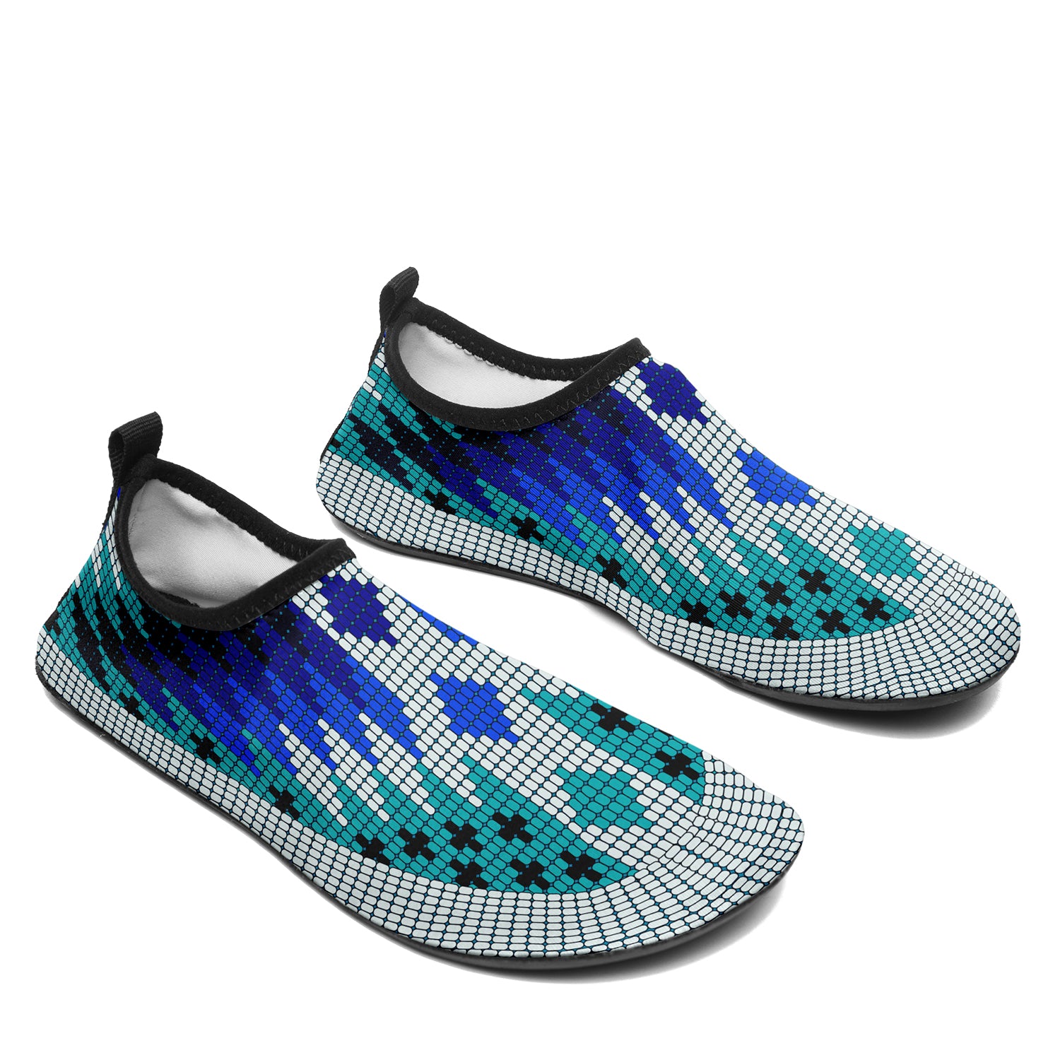 Traditional Powwow 17 Kid's Sockamoccs Slip On Shoes