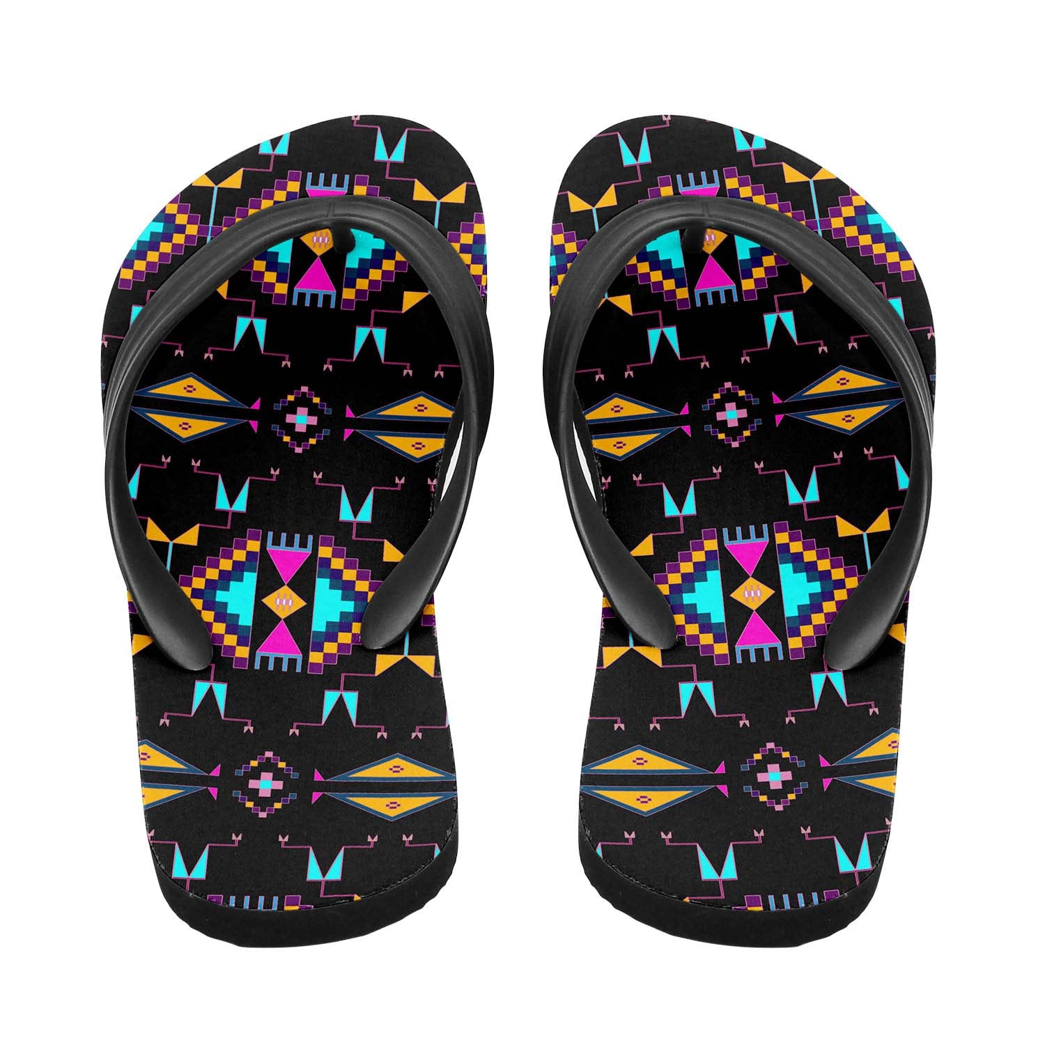 Rite of Passage Black Flip Flops