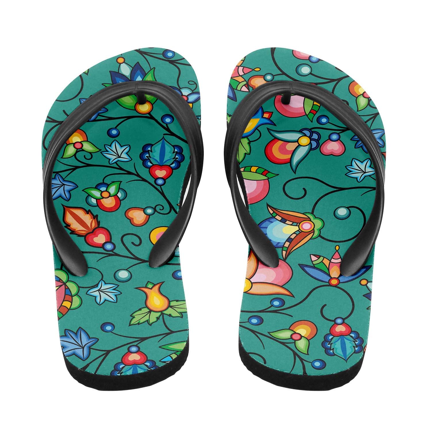 Prairie Plains Spirit Afternoon Sky Flip Flops