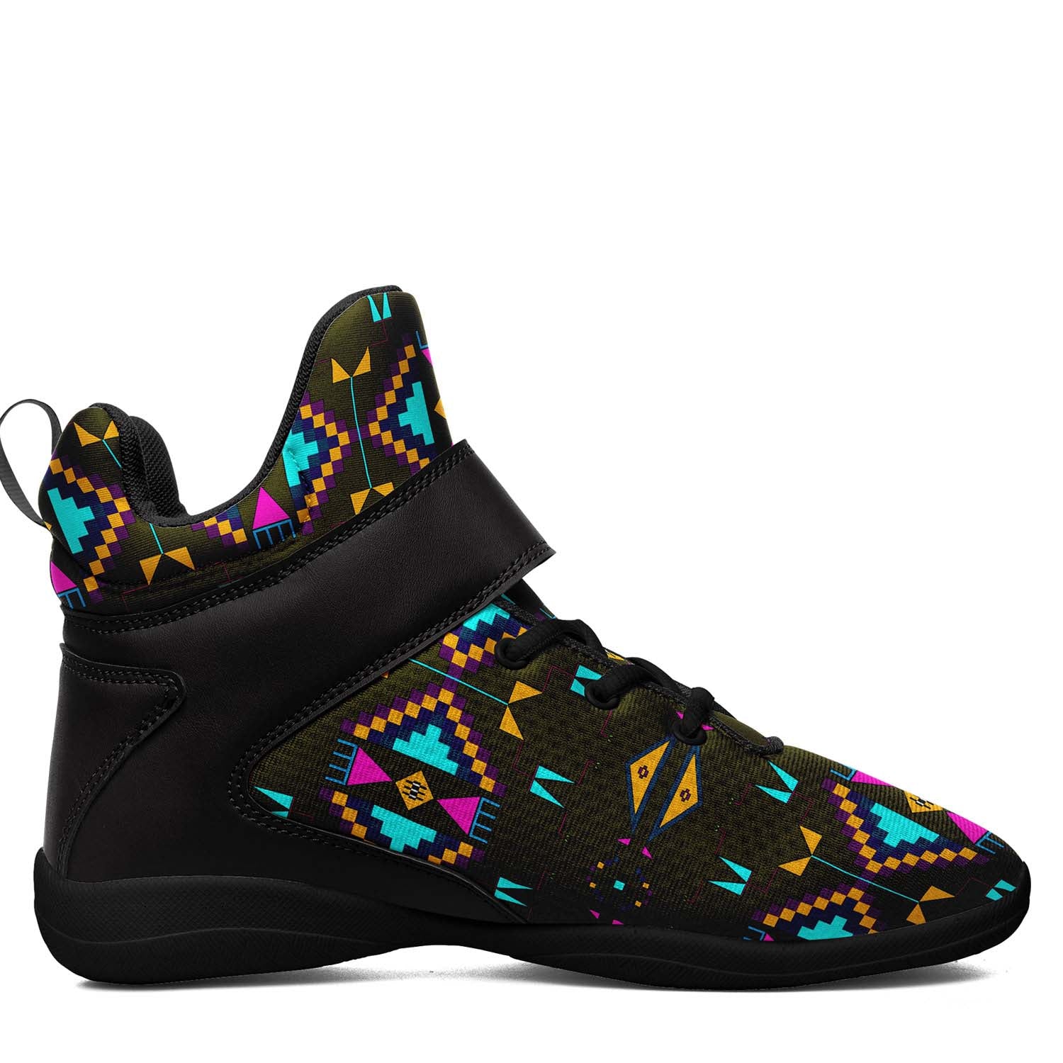 Rite of Passage Olive Ipottaa Basketball / Sport High Top Shoes - Black Sole
