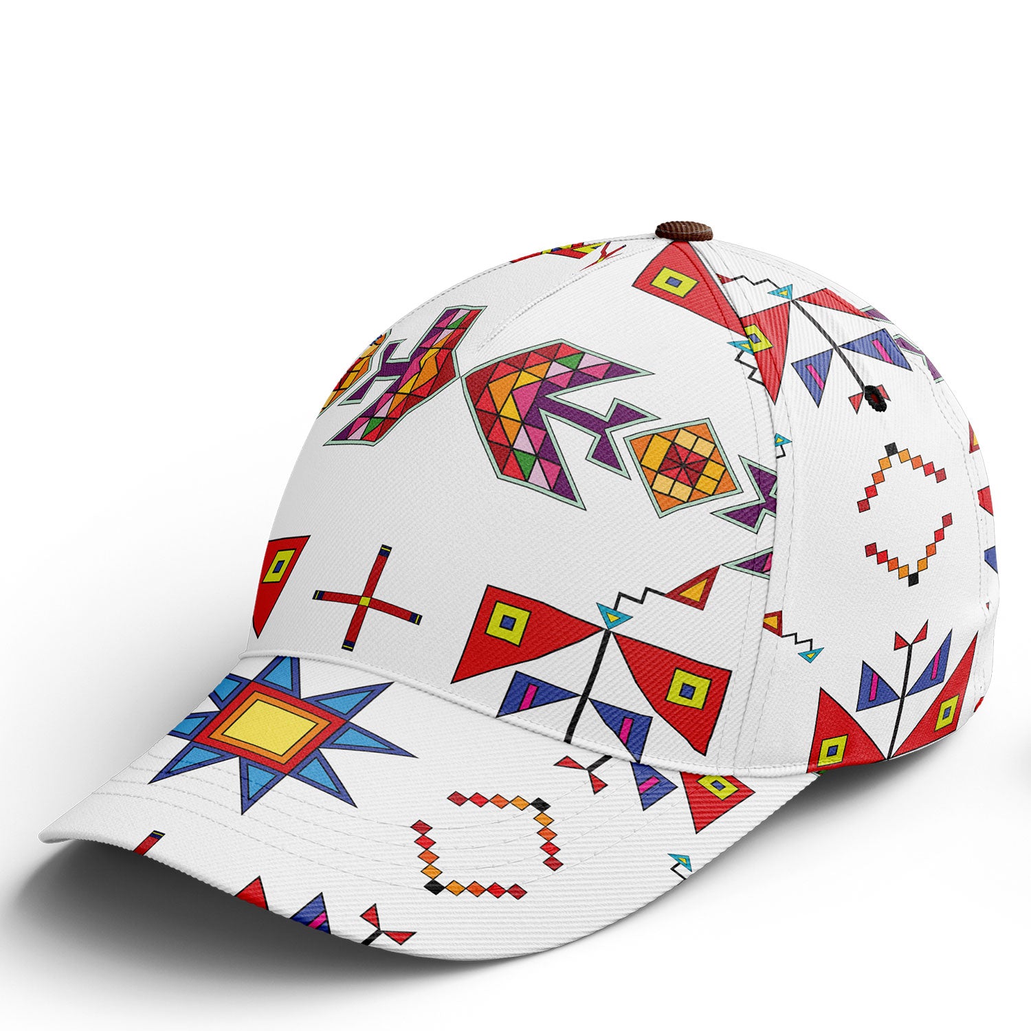 Scattered Generations White Snapback Hat