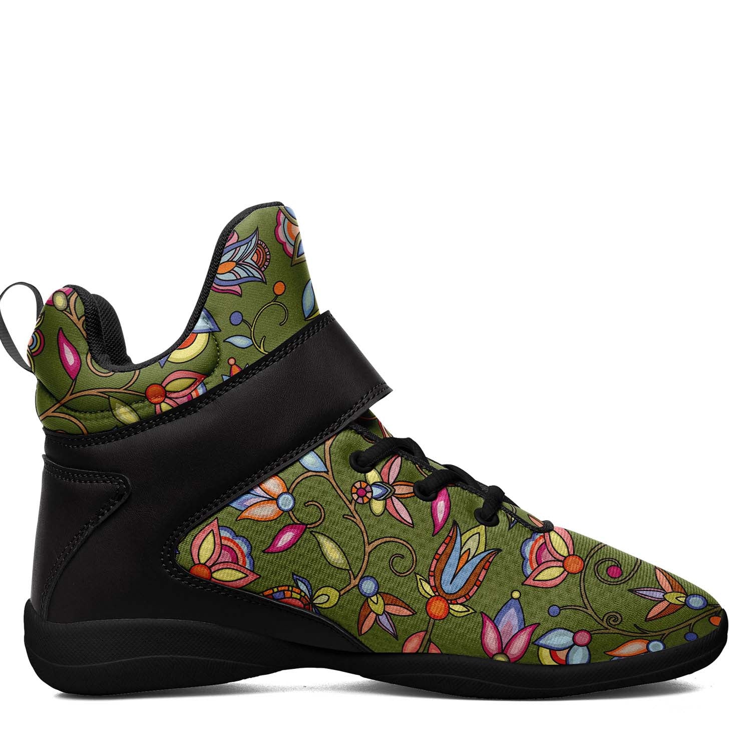 Buffalo Bloom Sage Ipottaa Basketball / Sport High Top Shoes - Black Sole