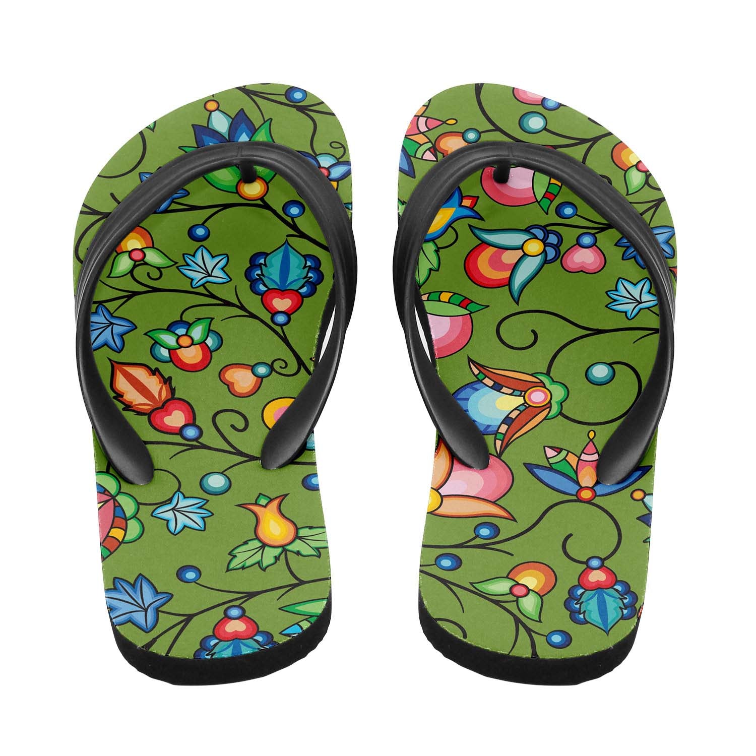 Prairie Plains Spirit Sweetgrass Flip Flops