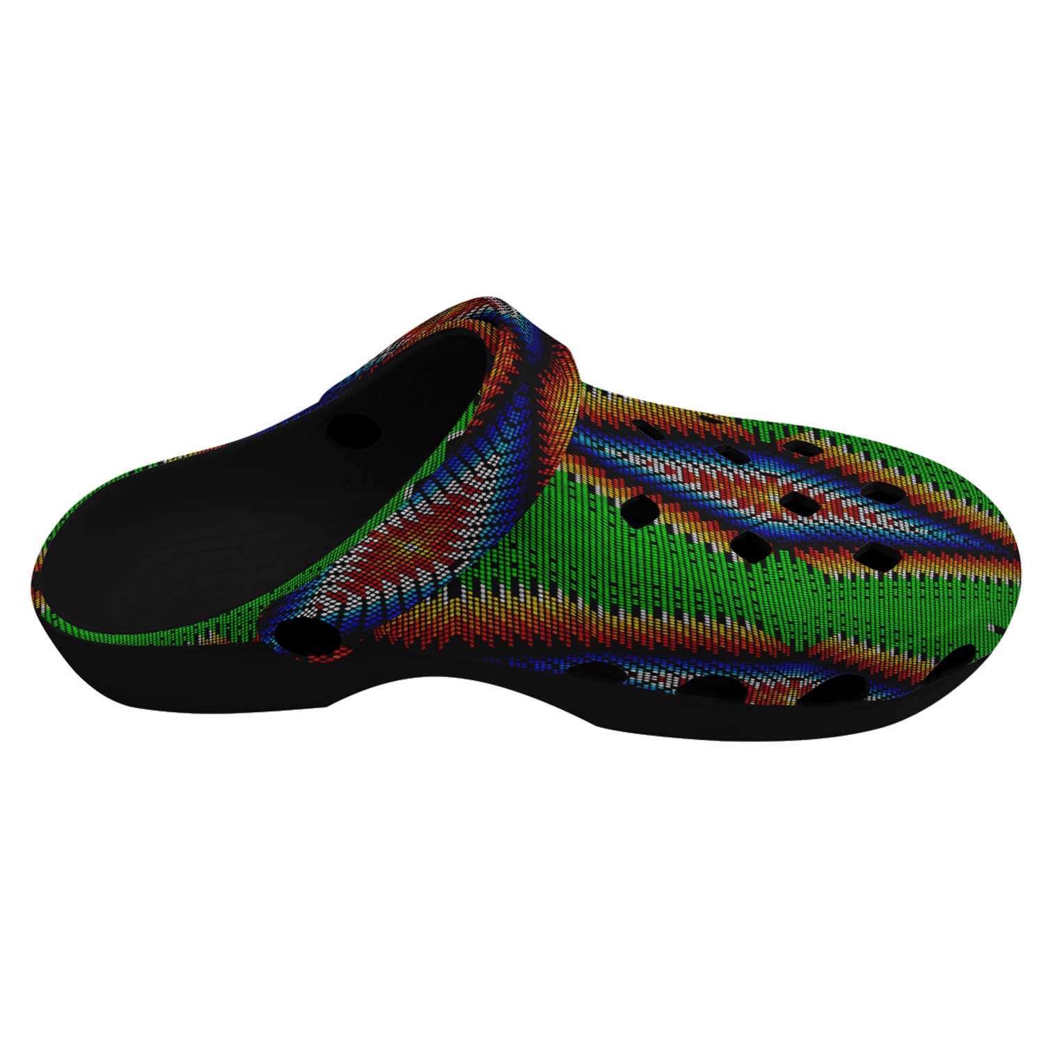 Diamond in the Bluff Lime Muddies Unisex Clog Shoes