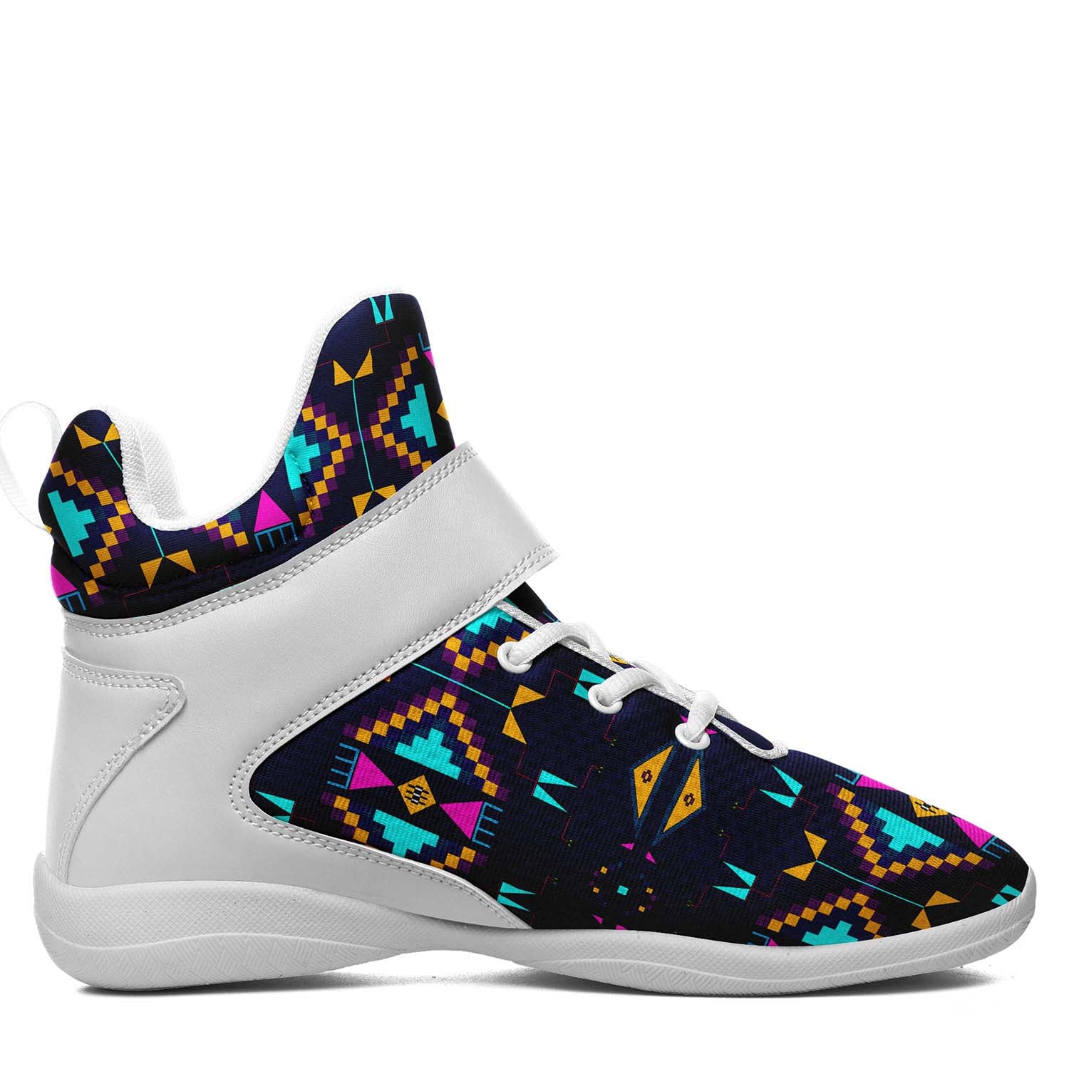 Rite of Passage Prairie Night Ipottaa Basketball / Sport High Top Shoes - White Sole