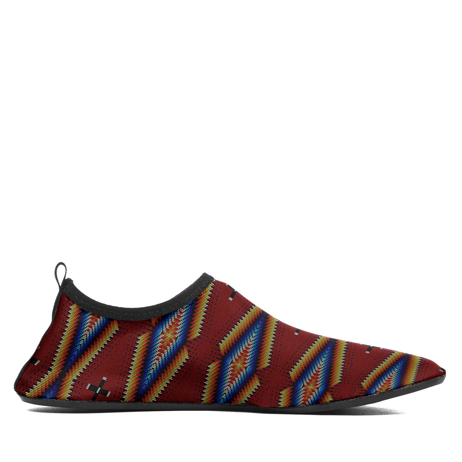 Diamond in the Bluff Red Kid's Sockamoccs Slip On Shoes