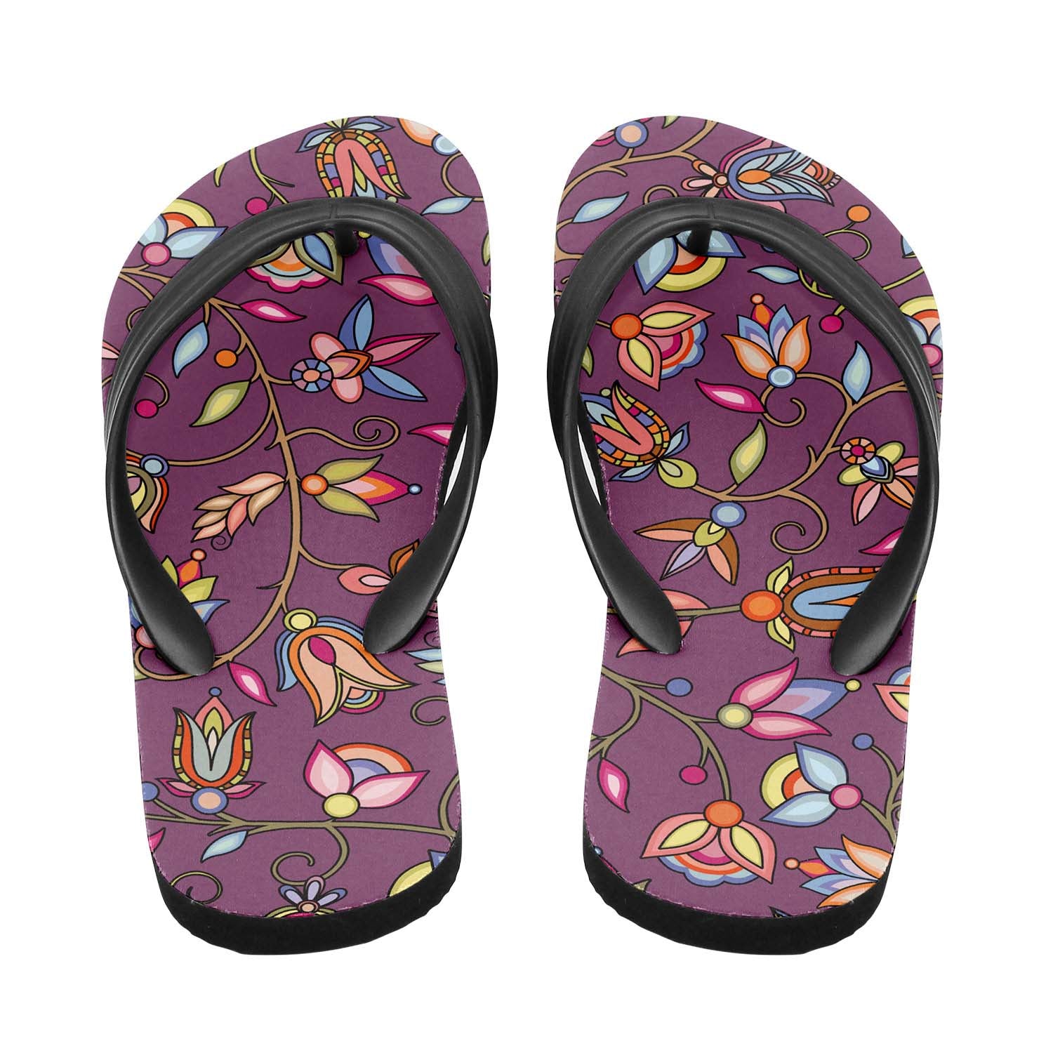 Buffalo Bloom Berry Bush Flip Flops