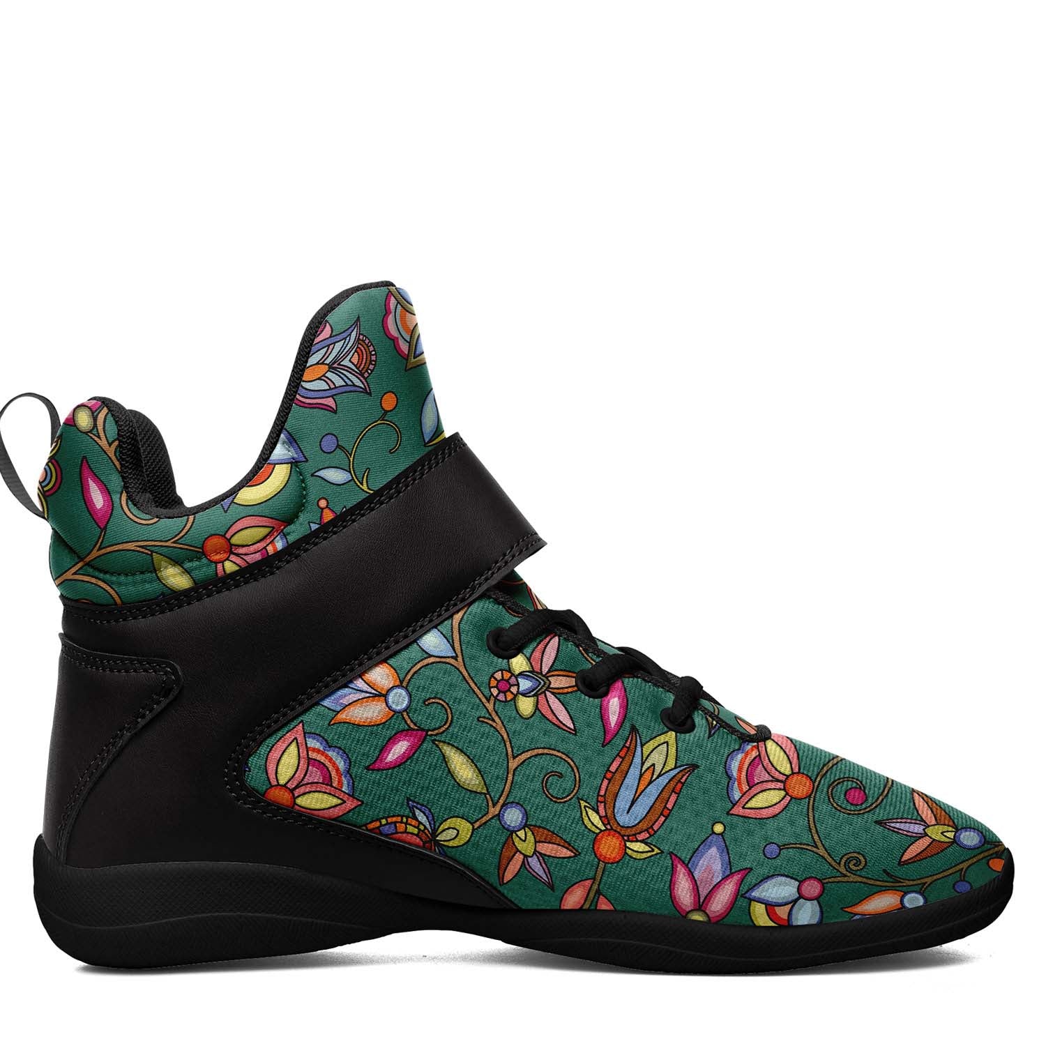 Buffalo Bloom Pond Reflection Ipottaa Basketball / Sport High Top Shoes - Black Sole