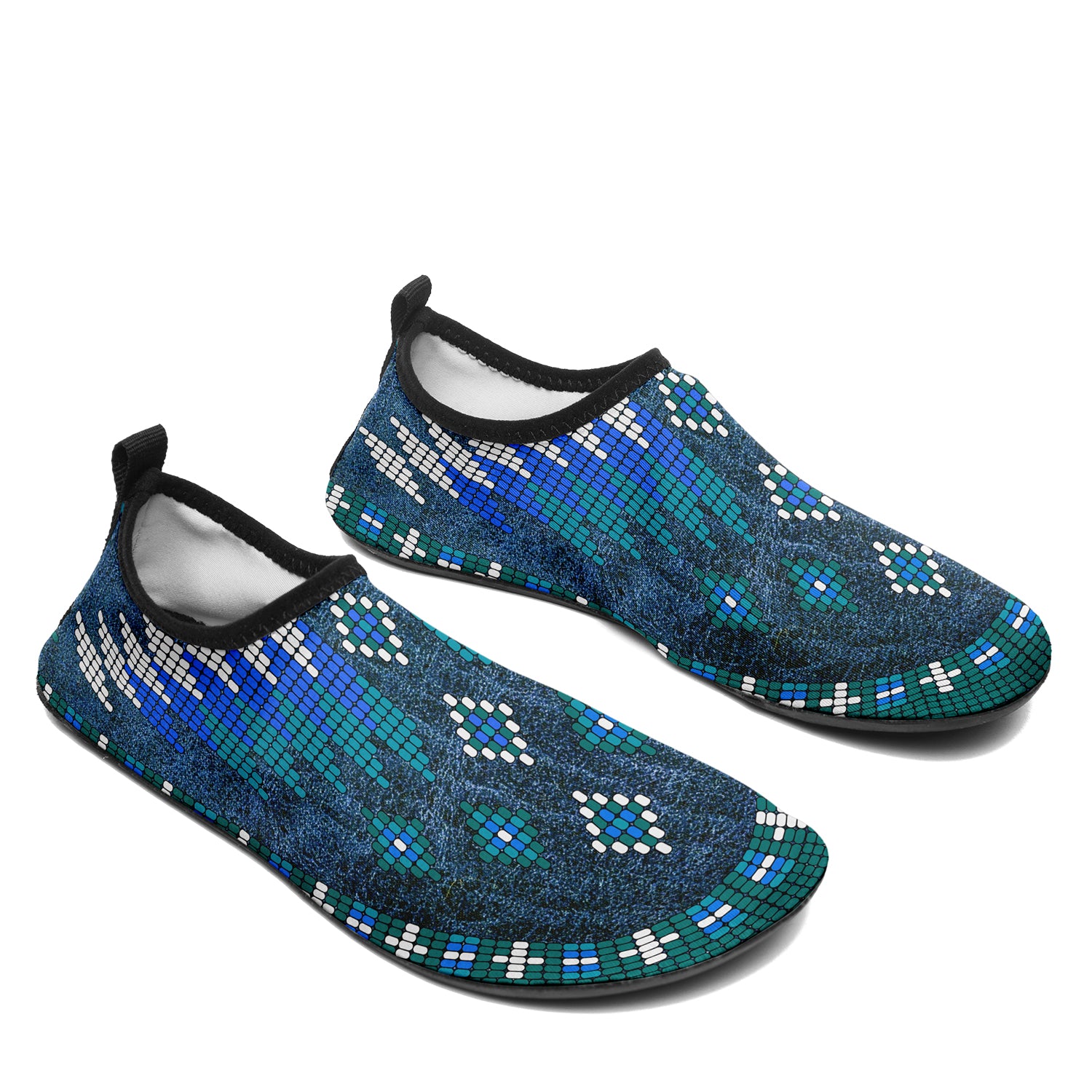 Traditional Powwow 16 Kid's Sockamoccs Slip On Shoes