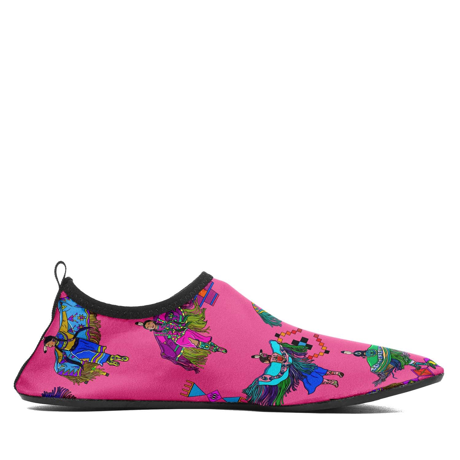 Women's Fancy Dancers Pink Sockamoccs