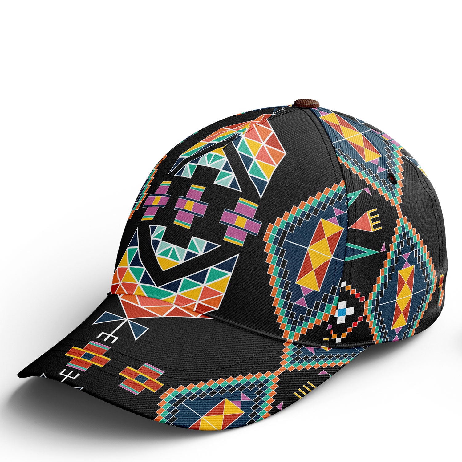 Travois Tipi Black Snapback Hat