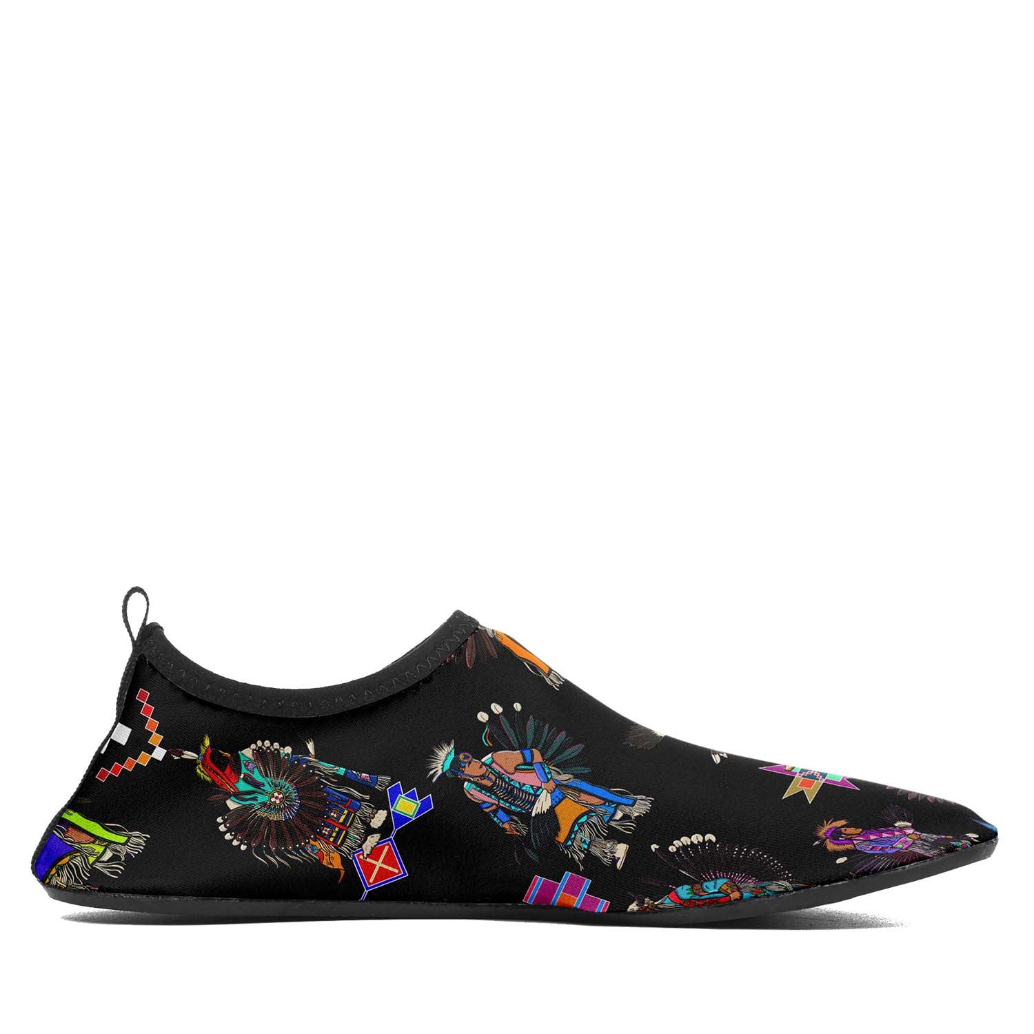 Men's Tradish Dancers Black Sockamoccs
