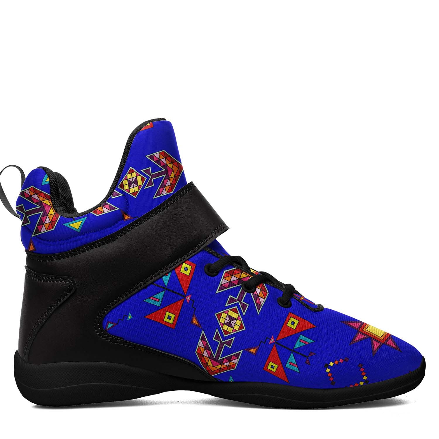 Scattered Generations Royal Ipottaa Basketball / Sport High Top Shoes - Black Sole