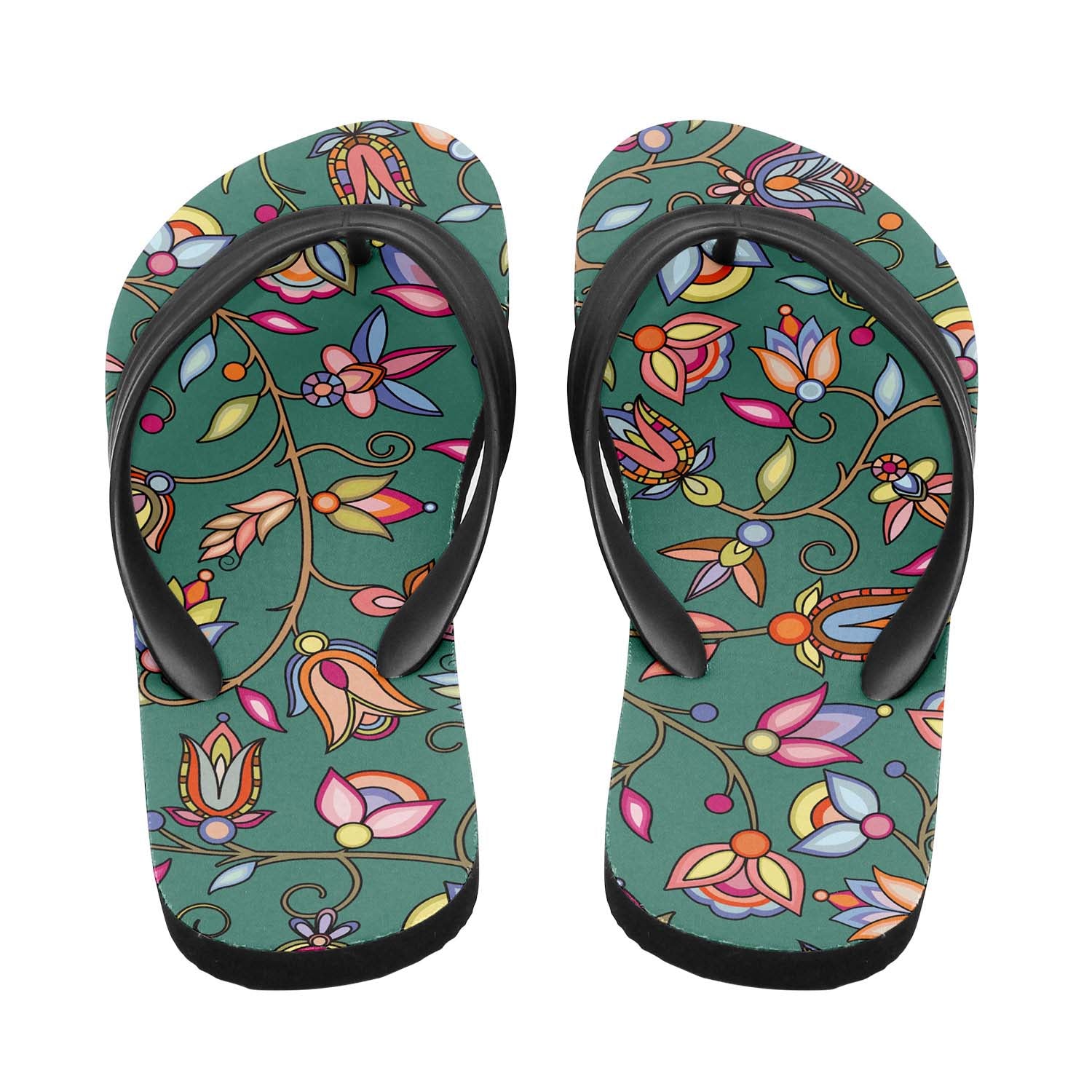 Buffalo Bloom Pond Reflection Flip Flops