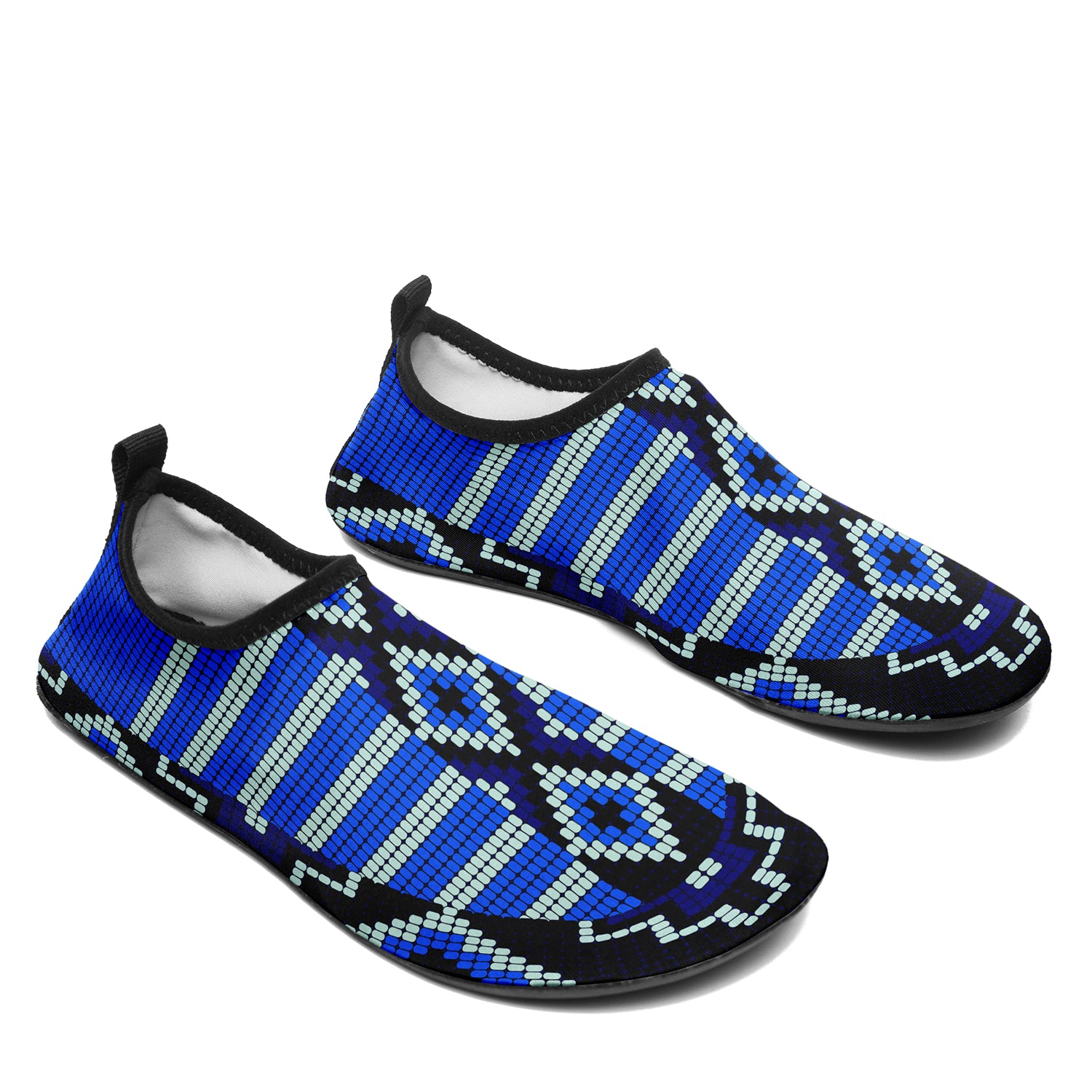 Traditional Powwow 11 Kid's Sockamoccs Slip On Shoes