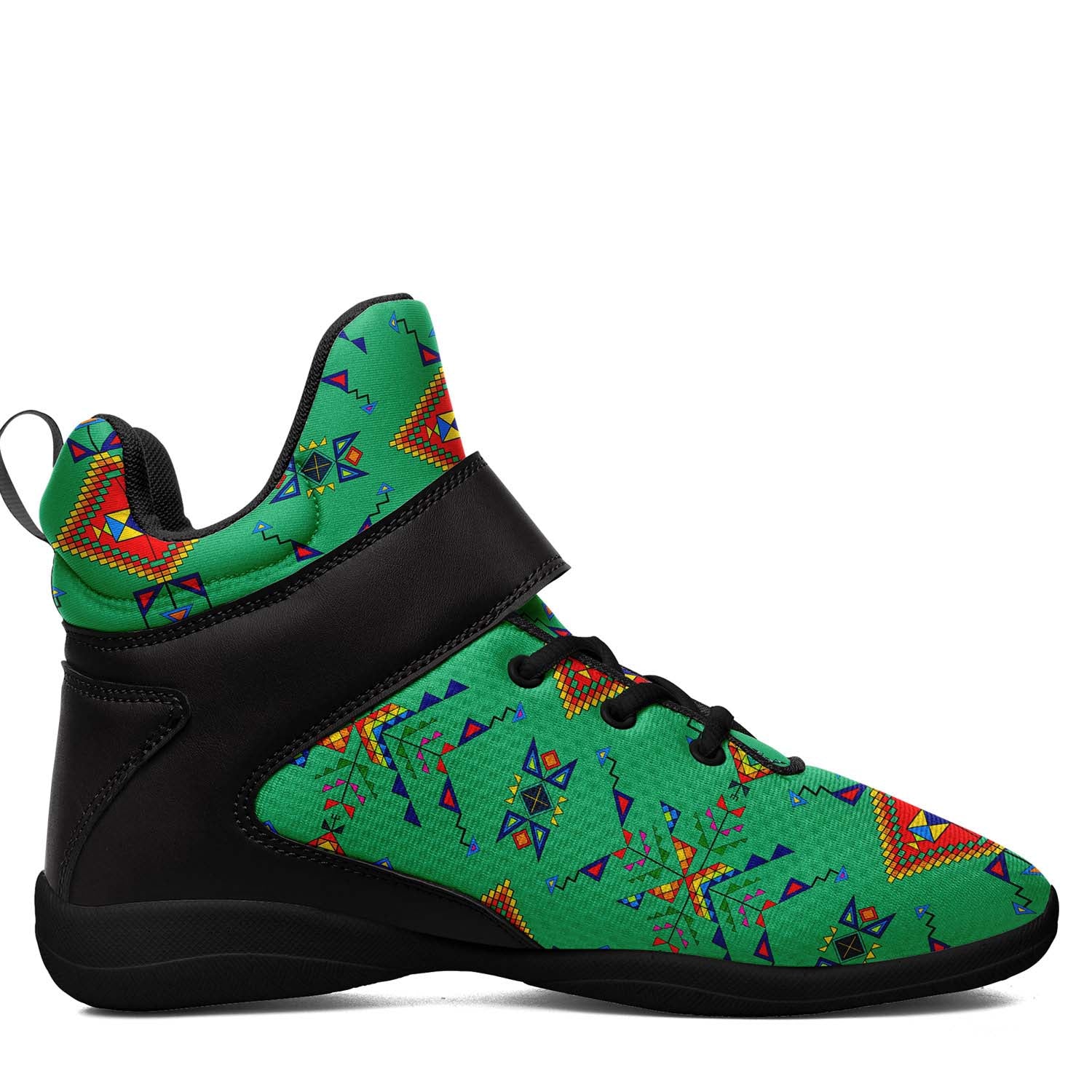 Buffalo Jump Sage Ipottaa Basketball / Sport High Top Shoes - Black Sole