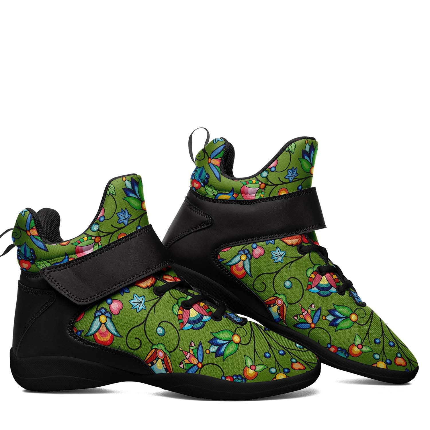 Prairie Plains Spirit Sweetgrass Ipottaa Basketball / Sport High Top Shoes - Black Sole