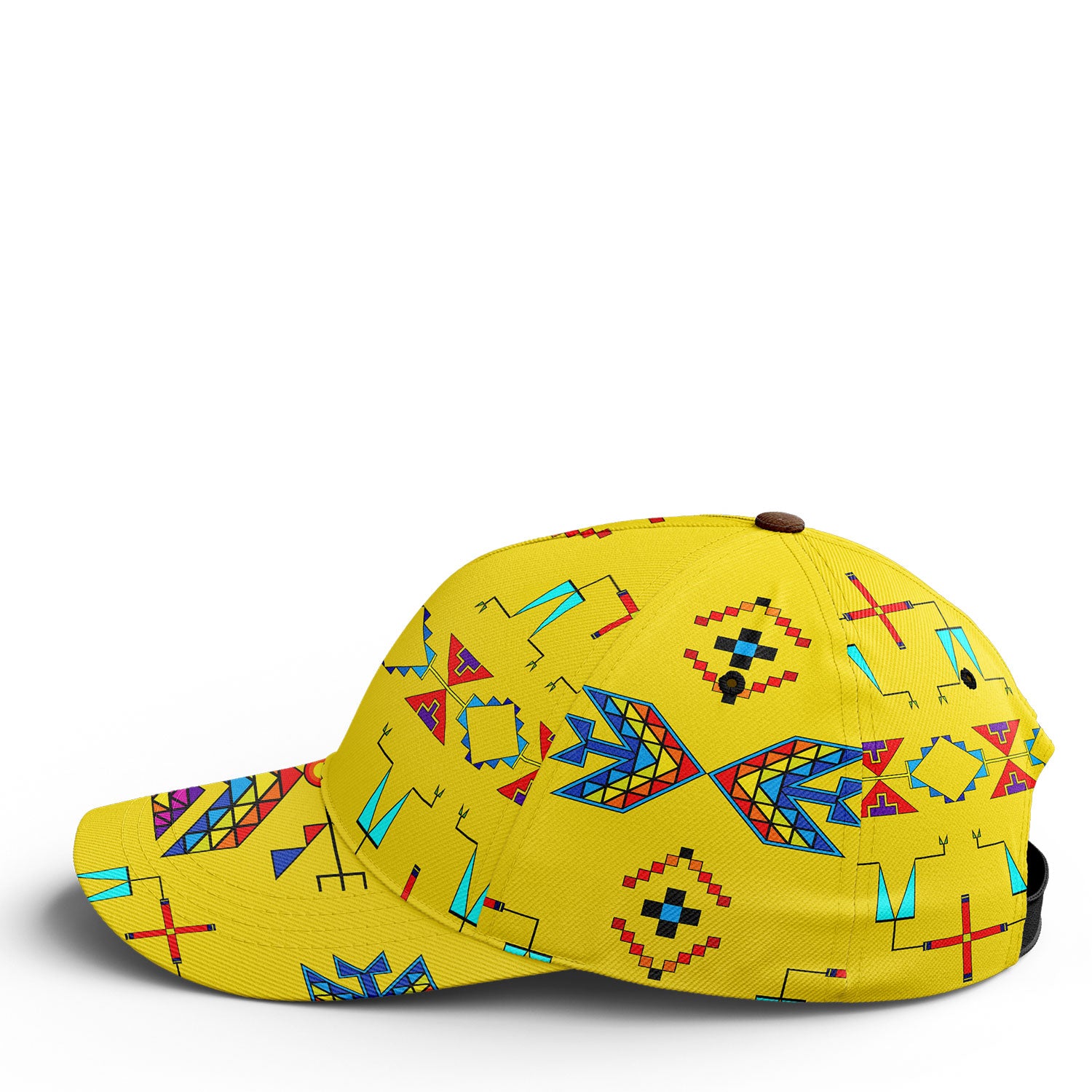 Rainy Chief Rainbow Yellow Snapback Hat