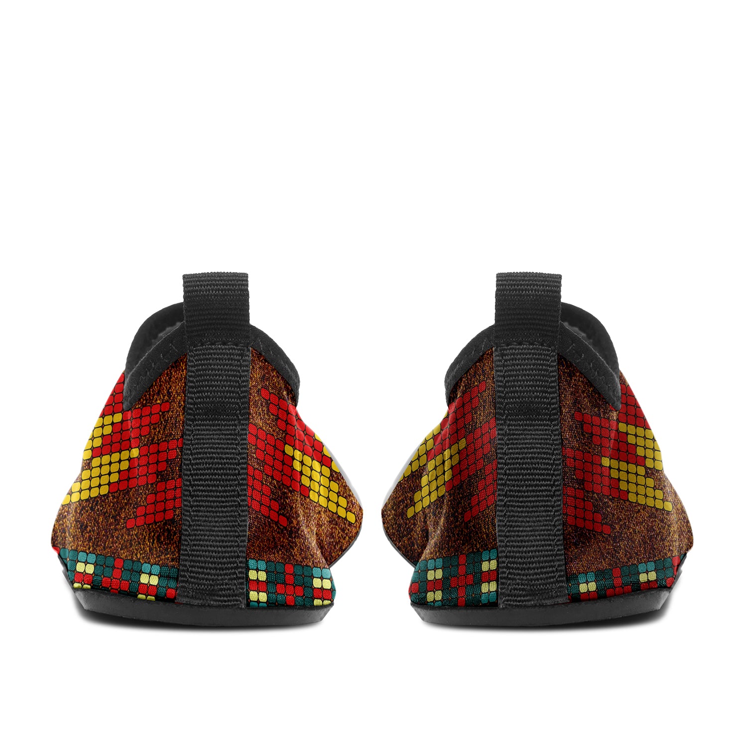 Traditional Powwow 18 Kid's Sockamoccs Slip On Shoes