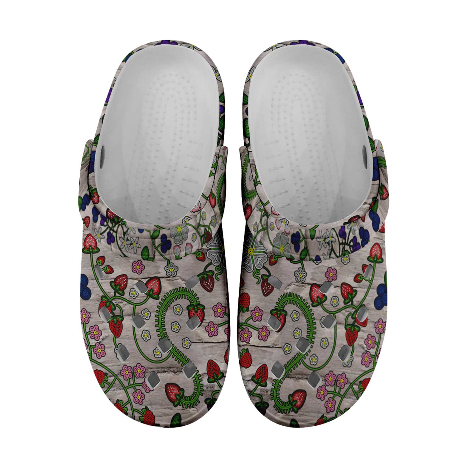Grandmother Stories Bright Birch Muddies Unisex Clog Shoes