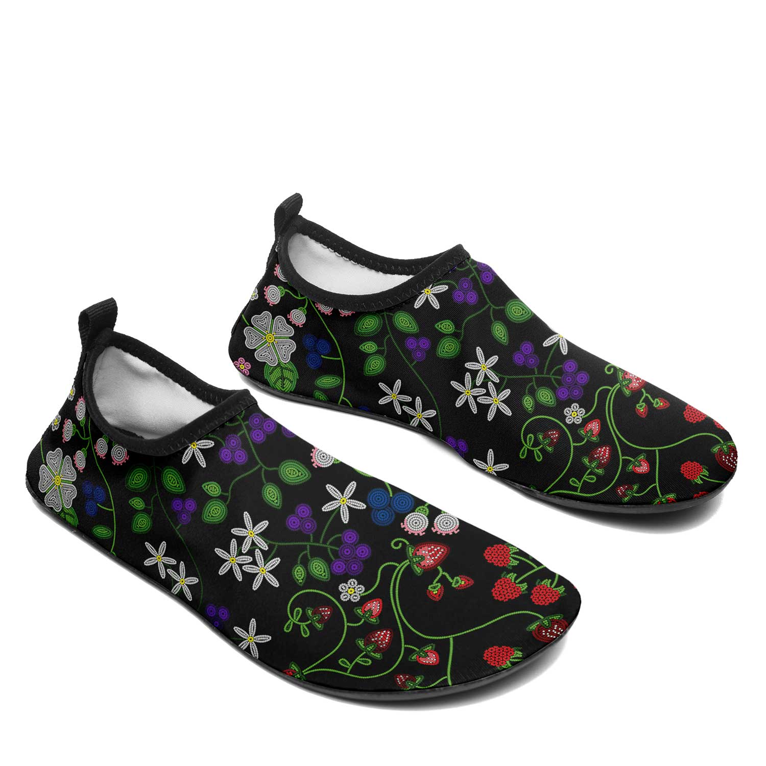 Grandmother Stories midnight Kid's Sockamoccs Slip On Shoes