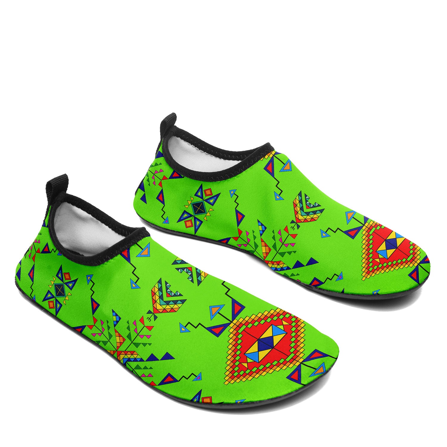 Buffalo Jump Neon Green Sockamoccs