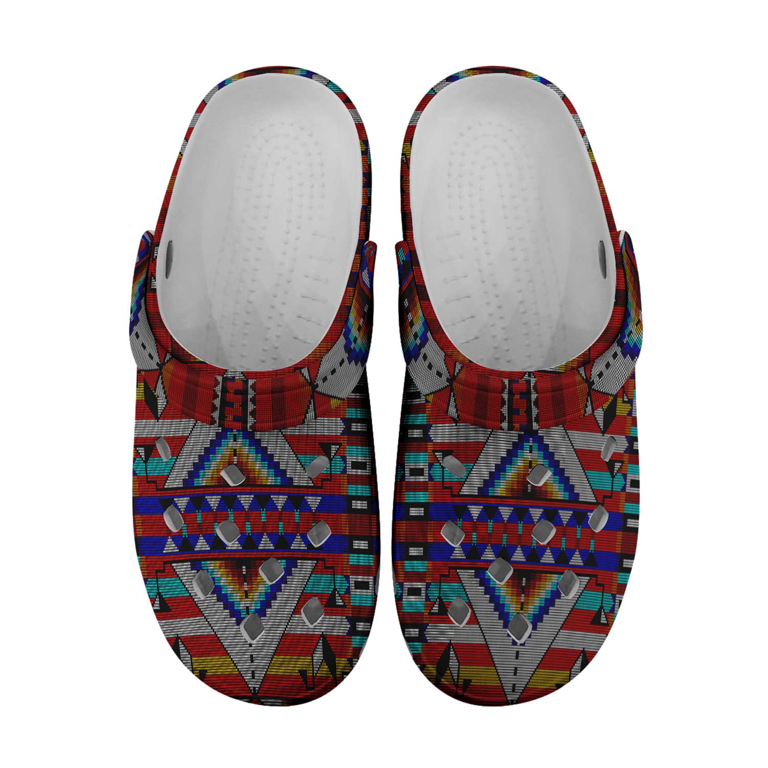 Medicine Blessing Red Muddies Unisex Clog Shoes