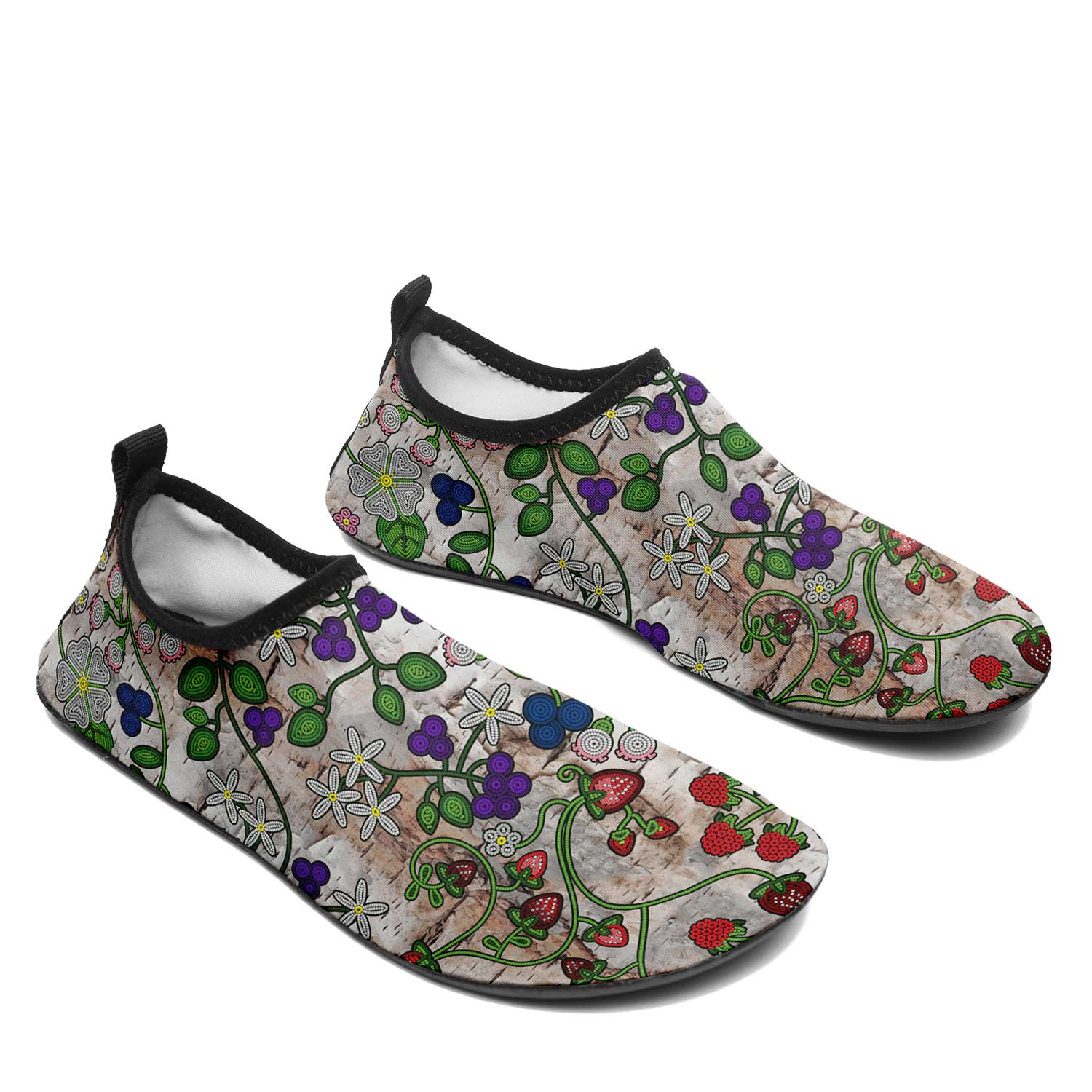 Grandmother Stories br bark Kid's Sockamoccs Slip On Shoes