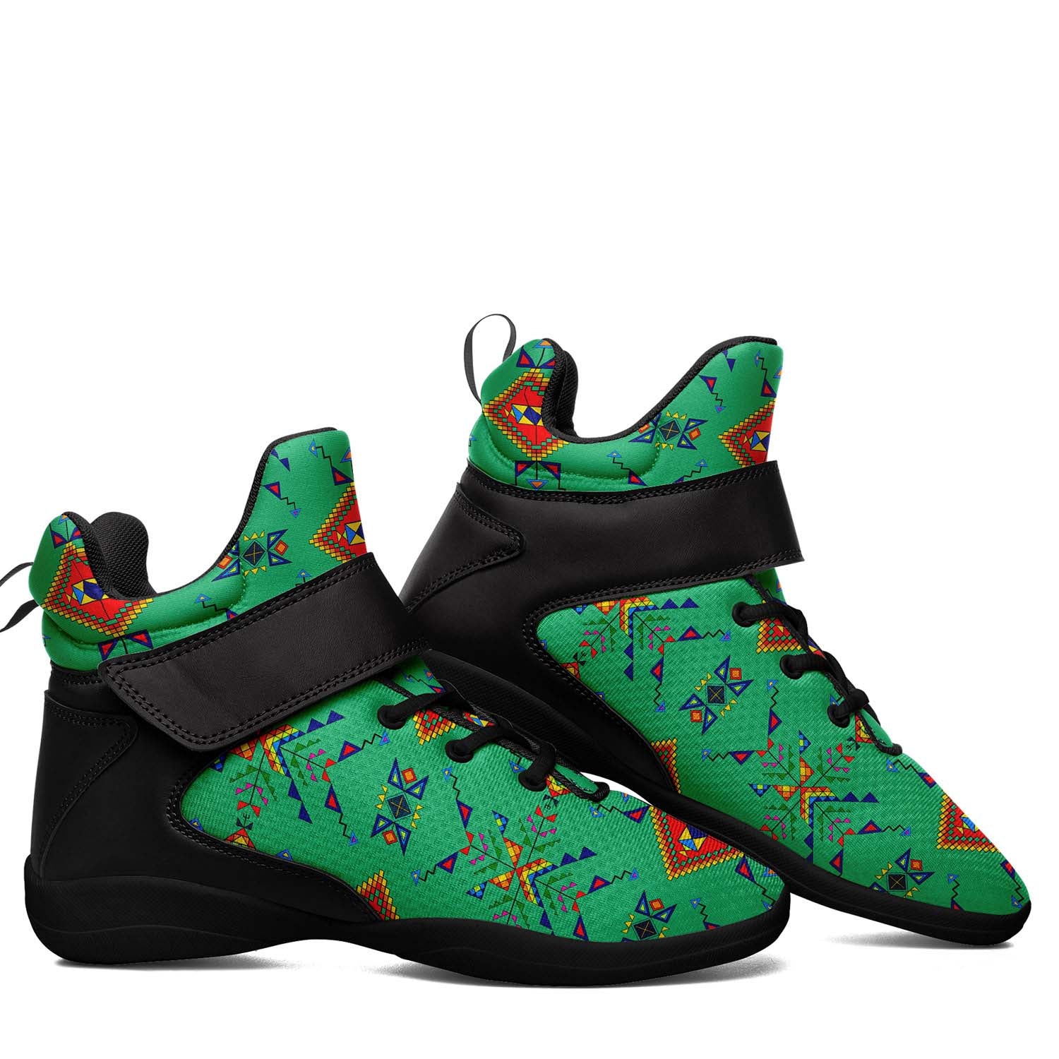 Buffalo Jump Sage Ipottaa Basketball / Sport High Top Shoes - Black Sole